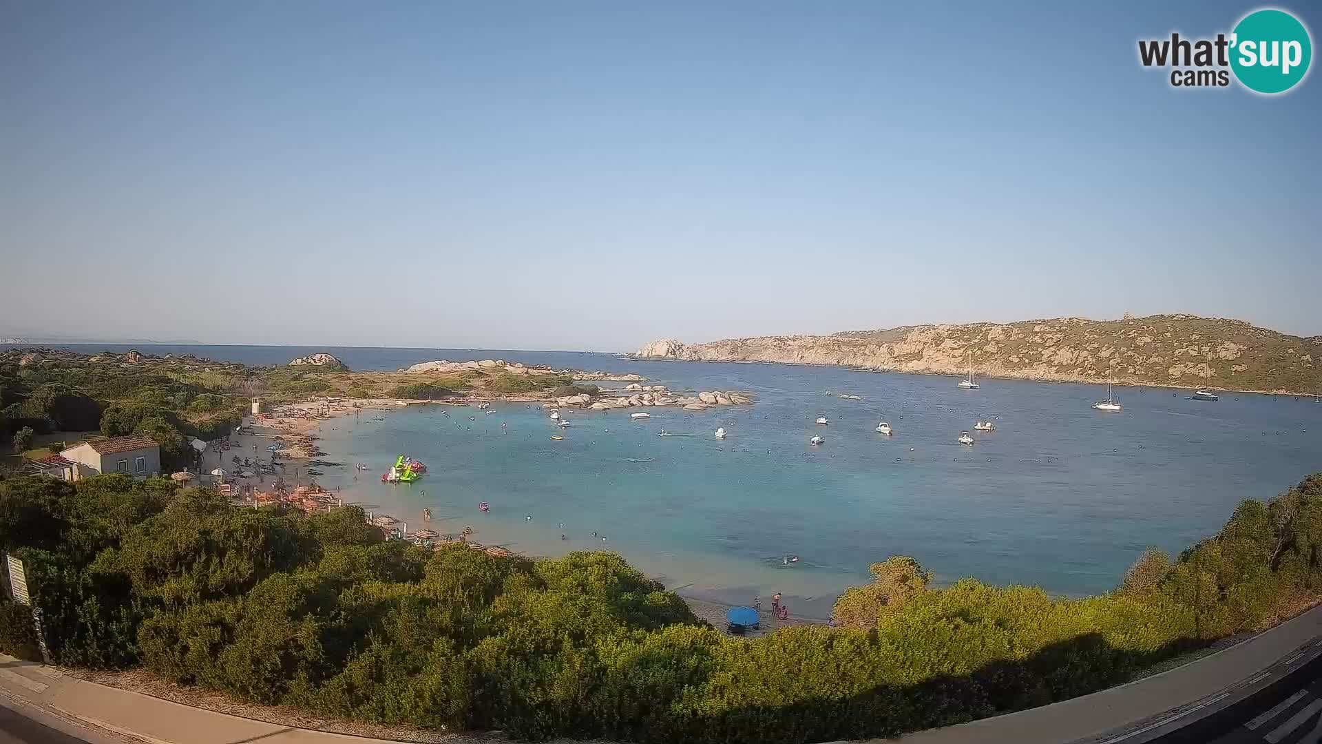 Webcam Rena di Levante – Vue en direct depuis Capo Testa