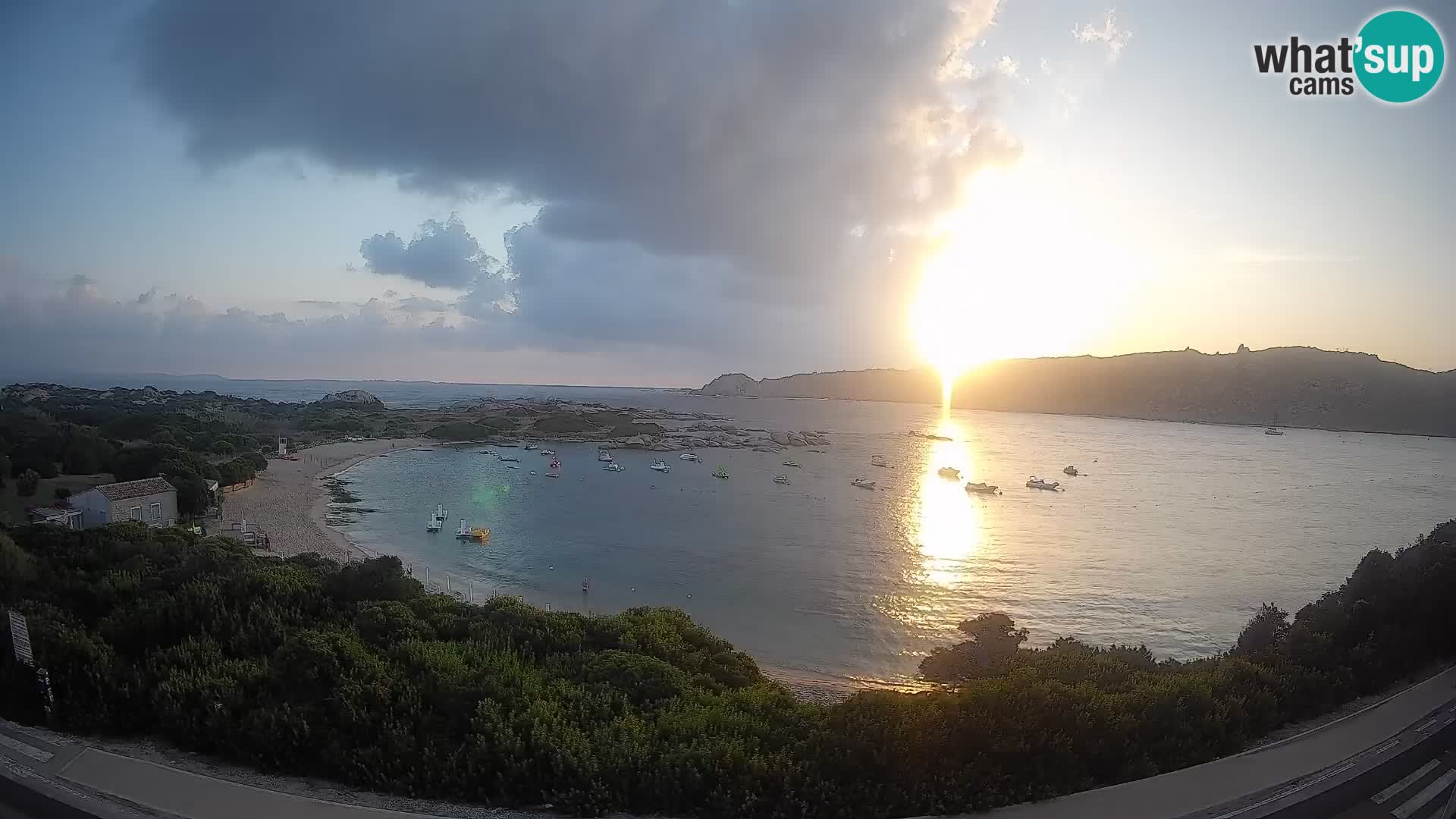 Webcam Rena di Levante – Live View from Capo Testa