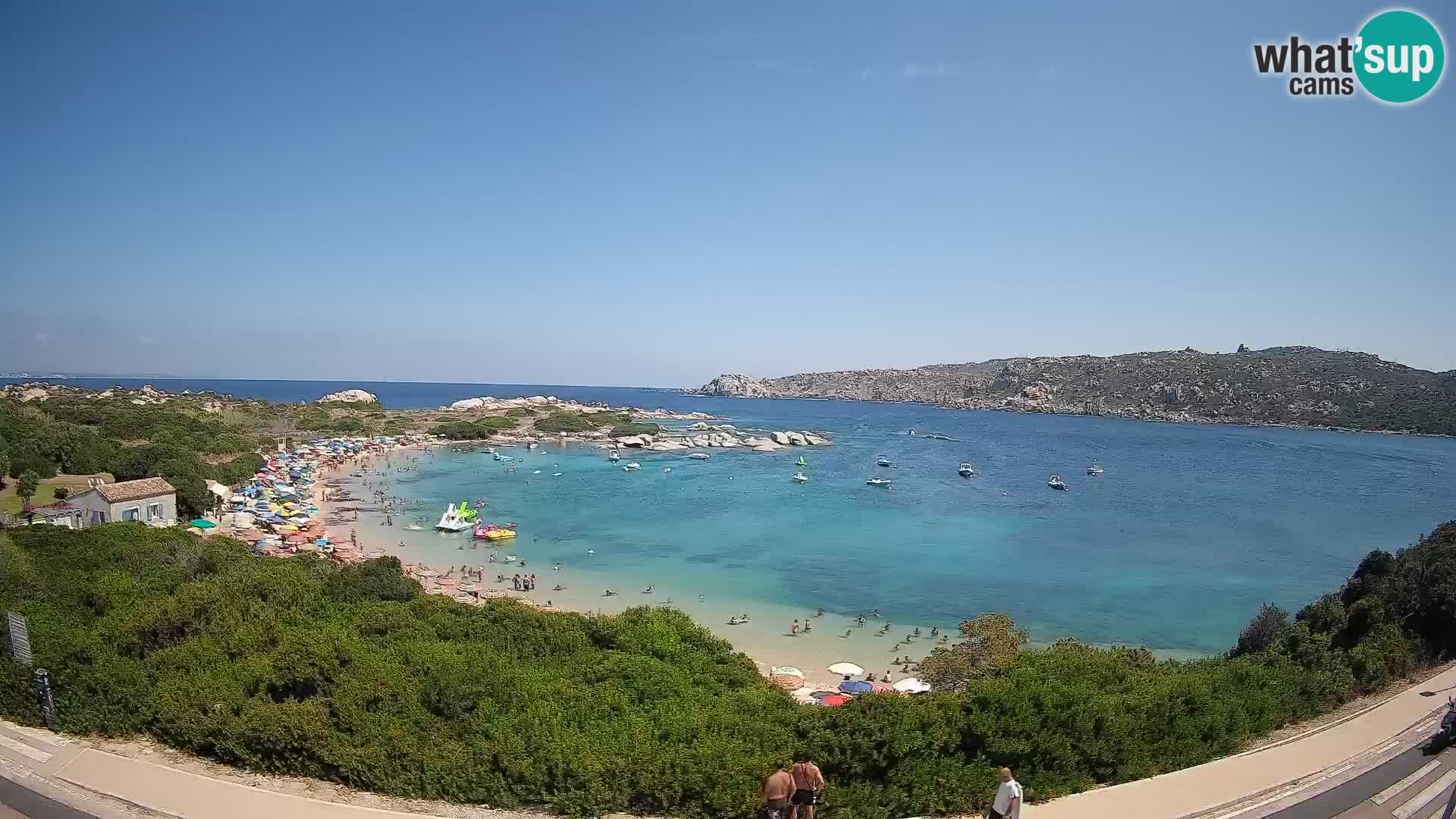Webcam Rena di Levante – Live View from Capo Testa