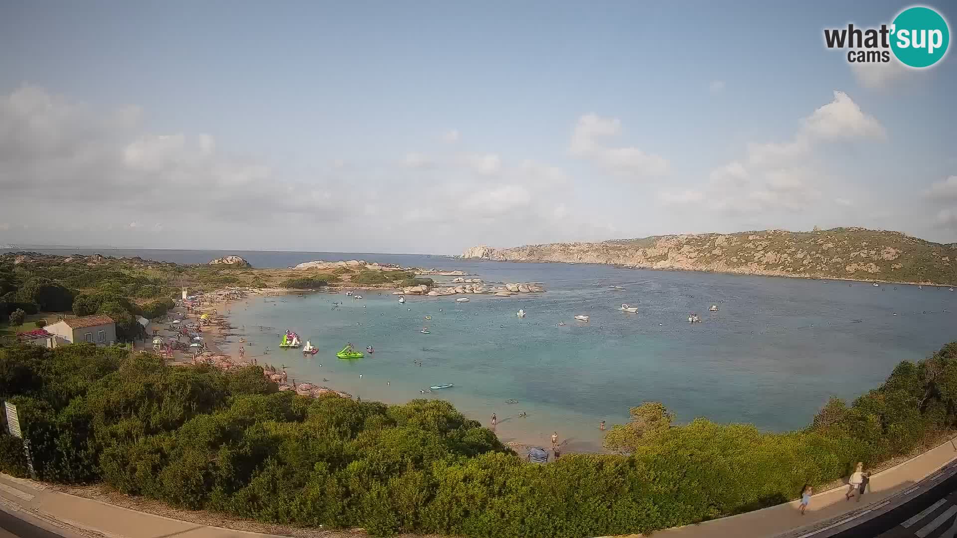 Webcam Rena di Levante – Live View from Capo Testa