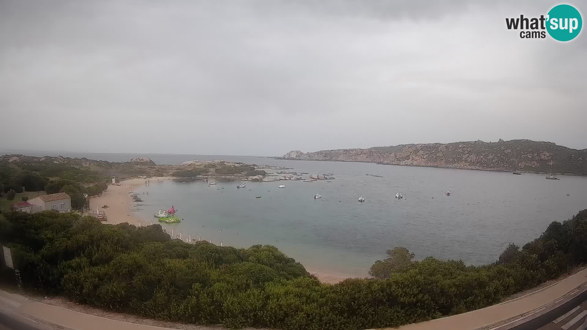 Webcam Rena di Levante – Live View from Capo Testa
