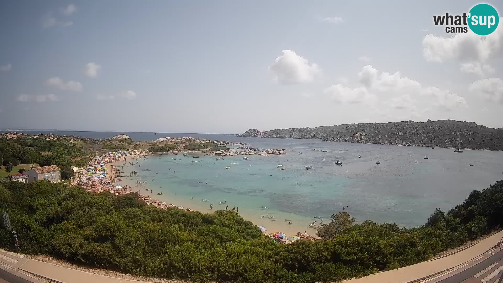 Webcam Rena di Levante – Vue en direct depuis Capo Testa