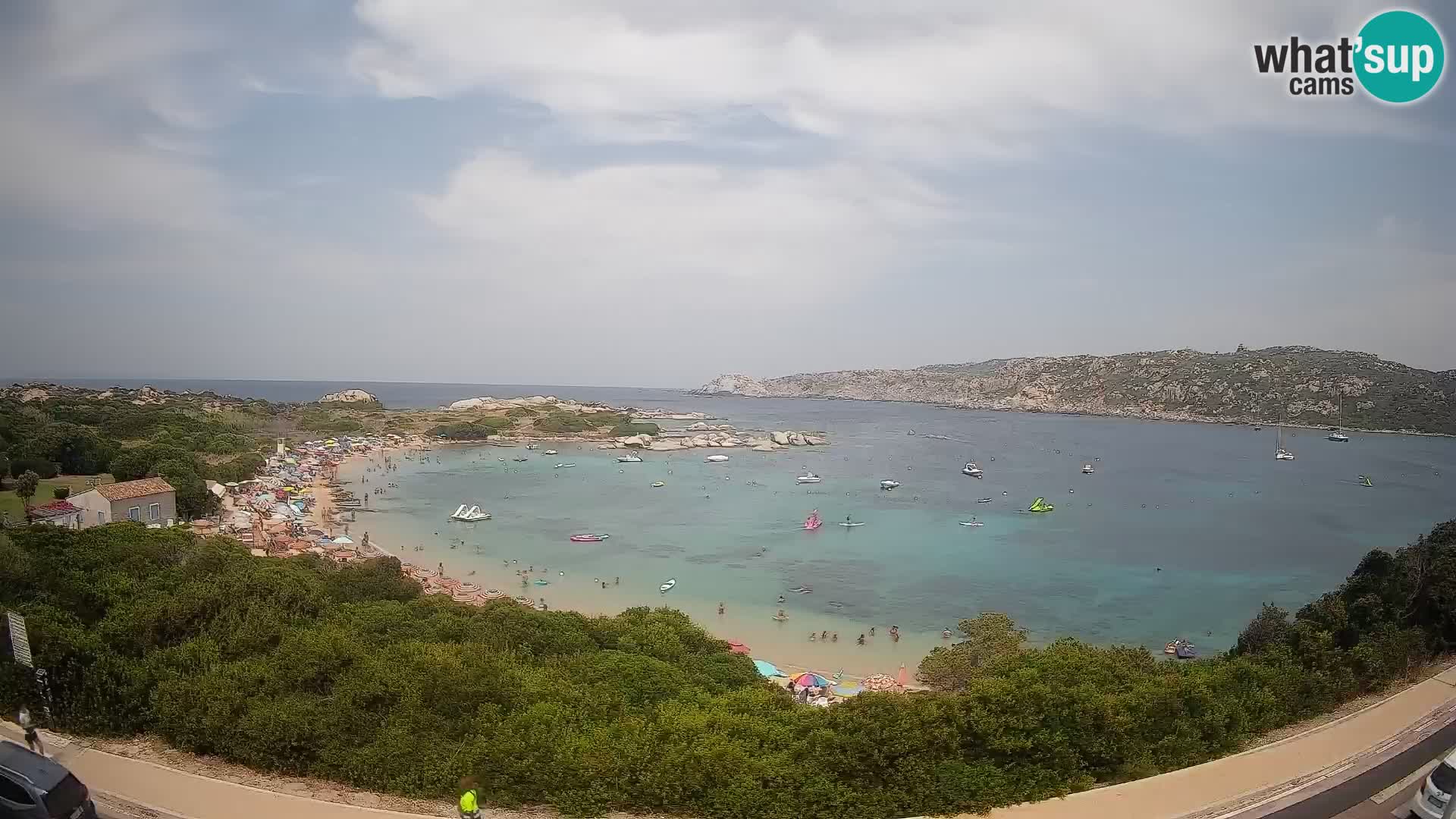 Webcam Rena di Levante – Live View from Capo Testa