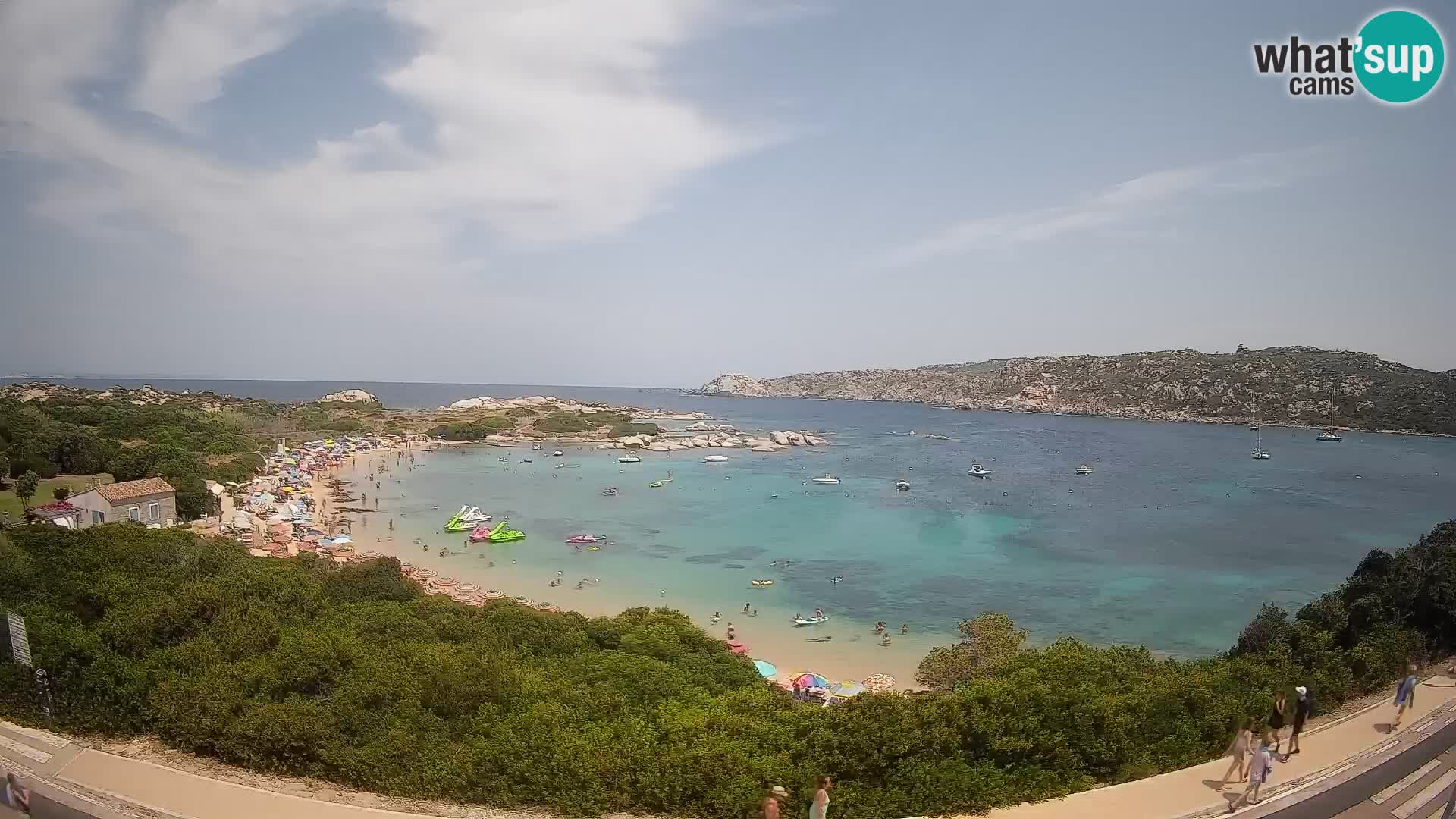 Spletna kamera Rena di Levante – Pogled v živo na Capo Testa