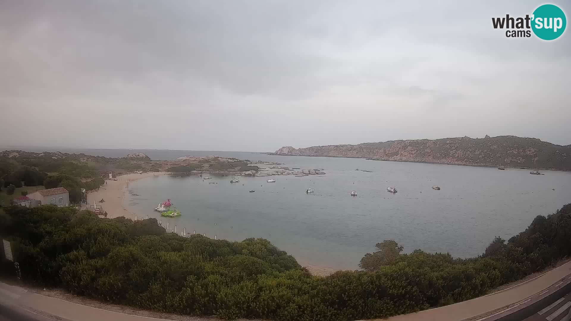 Webcam Rena di Levante – Live View from Capo Testa