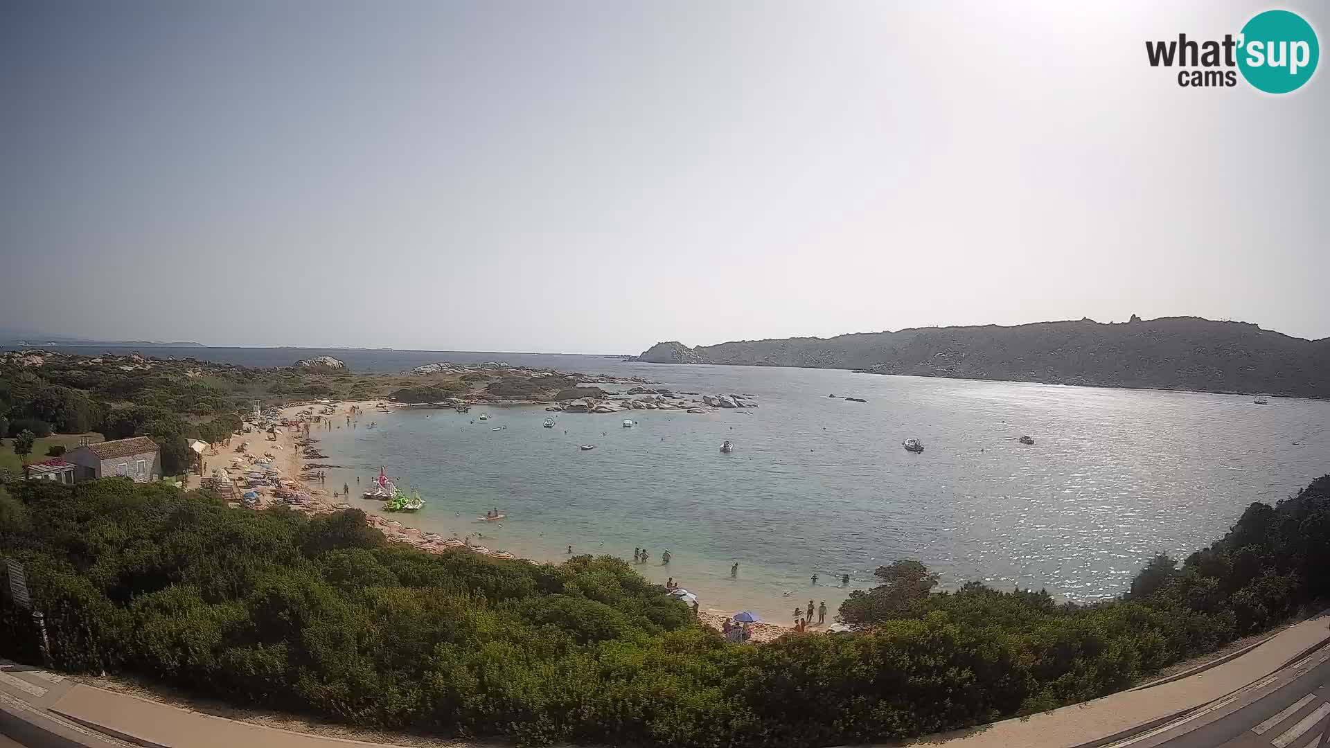 Webcam Rena di Levante – Live View from Capo Testa