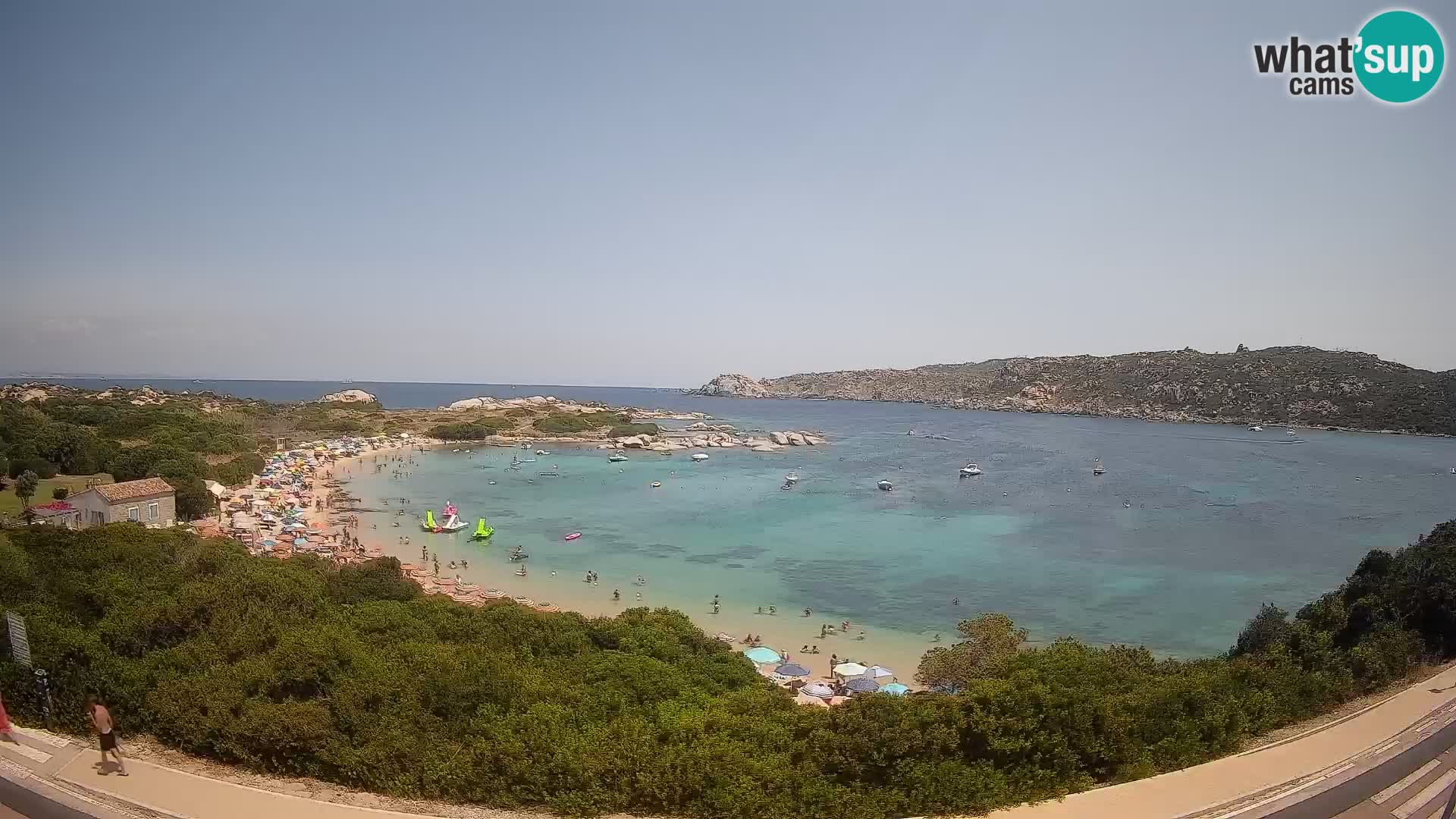 Webcam Rena di Levante – Live View from Capo Testa