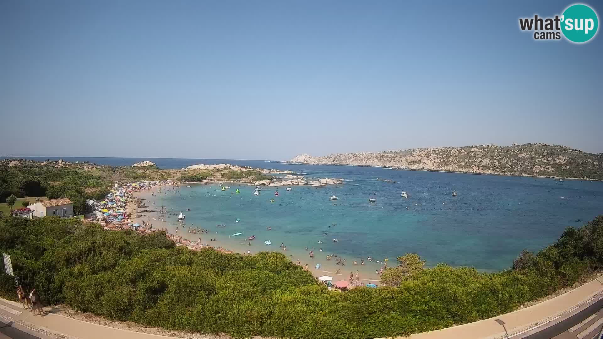 Webcam Rena di Levante – Vista en directo desde Capo Testa