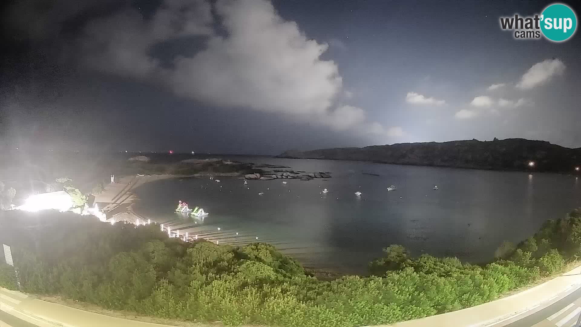 Spletna kamera Rena di Levante – Pogled v živo na Capo Testa