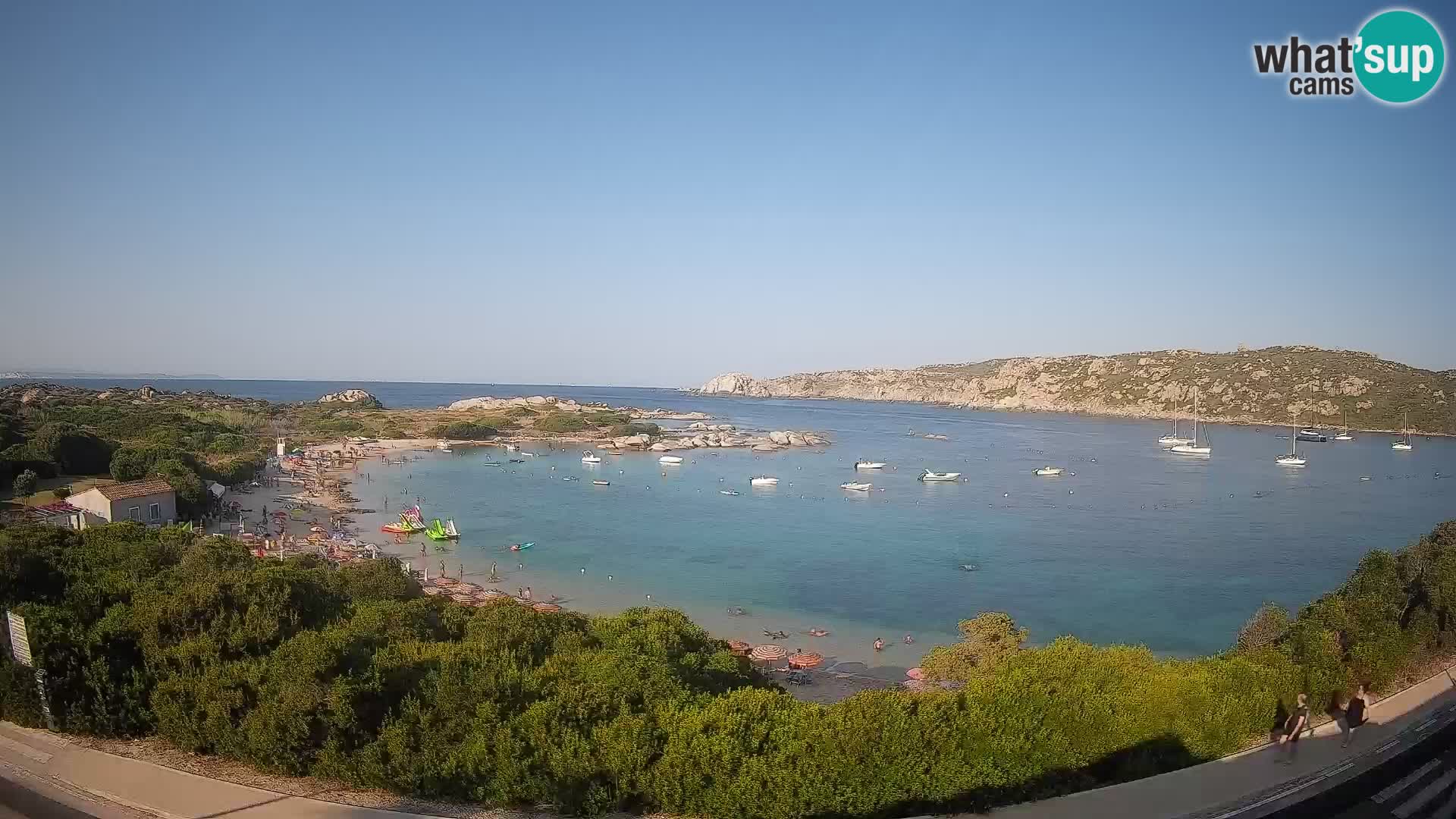 Webcam Rena di Levante – Live View from Capo Testa