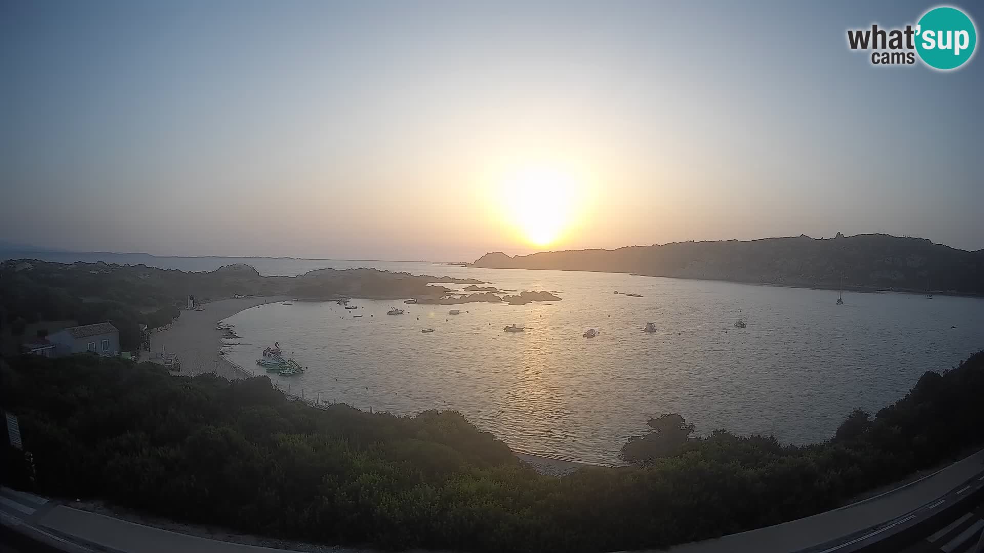 Webcam Rena di Levante – Live View from Capo Testa