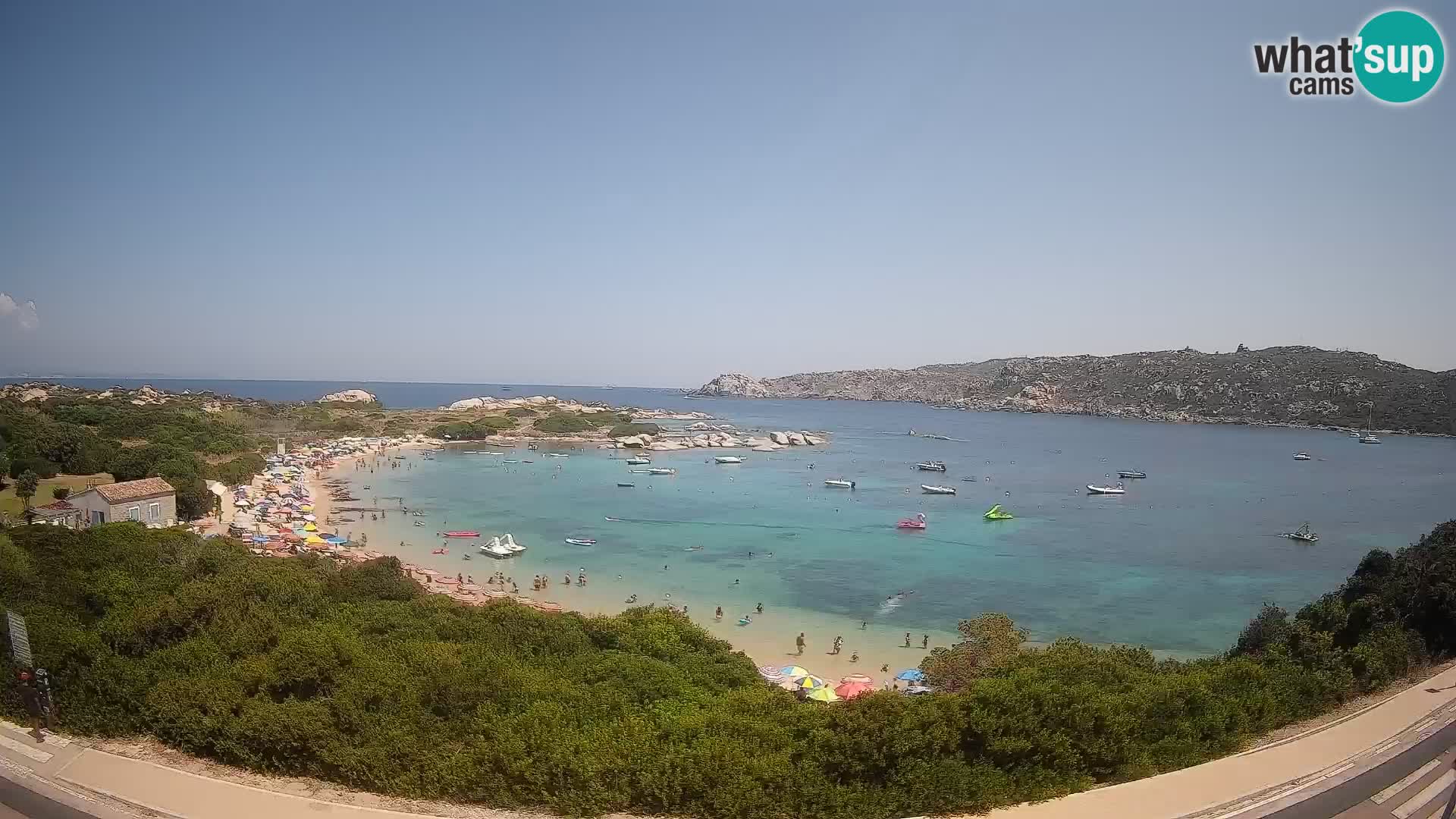 Spletna kamera Rena di Levante – Pogled v živo na Capo Testa