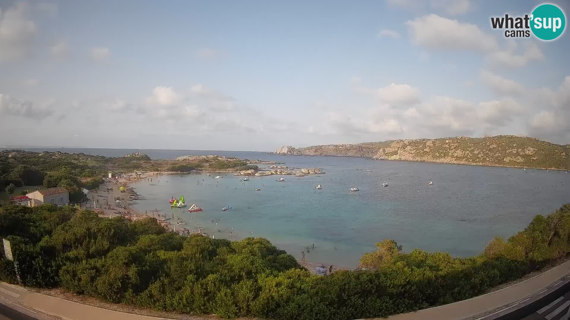 Webcam Rena di Levante – Vue en direct depuis Capo Testa