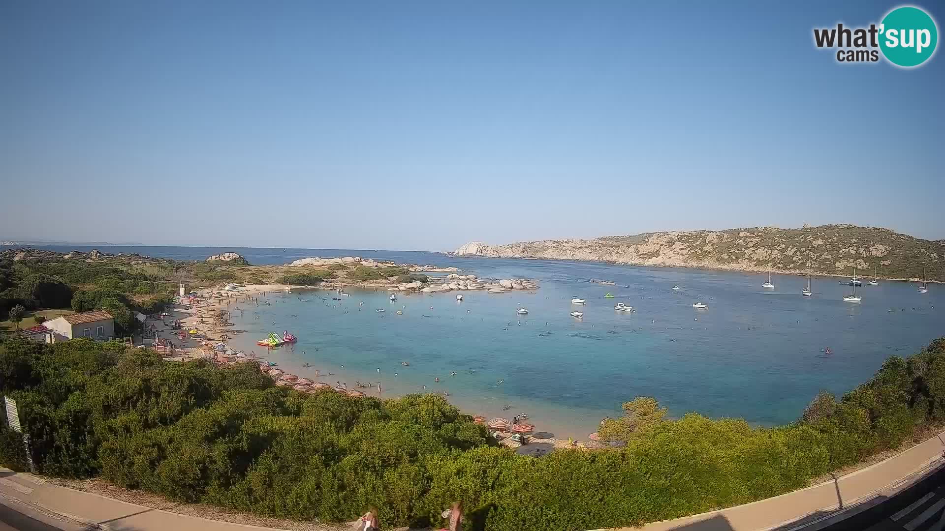 Webcam Rena di Levante – Live View from Capo Testa