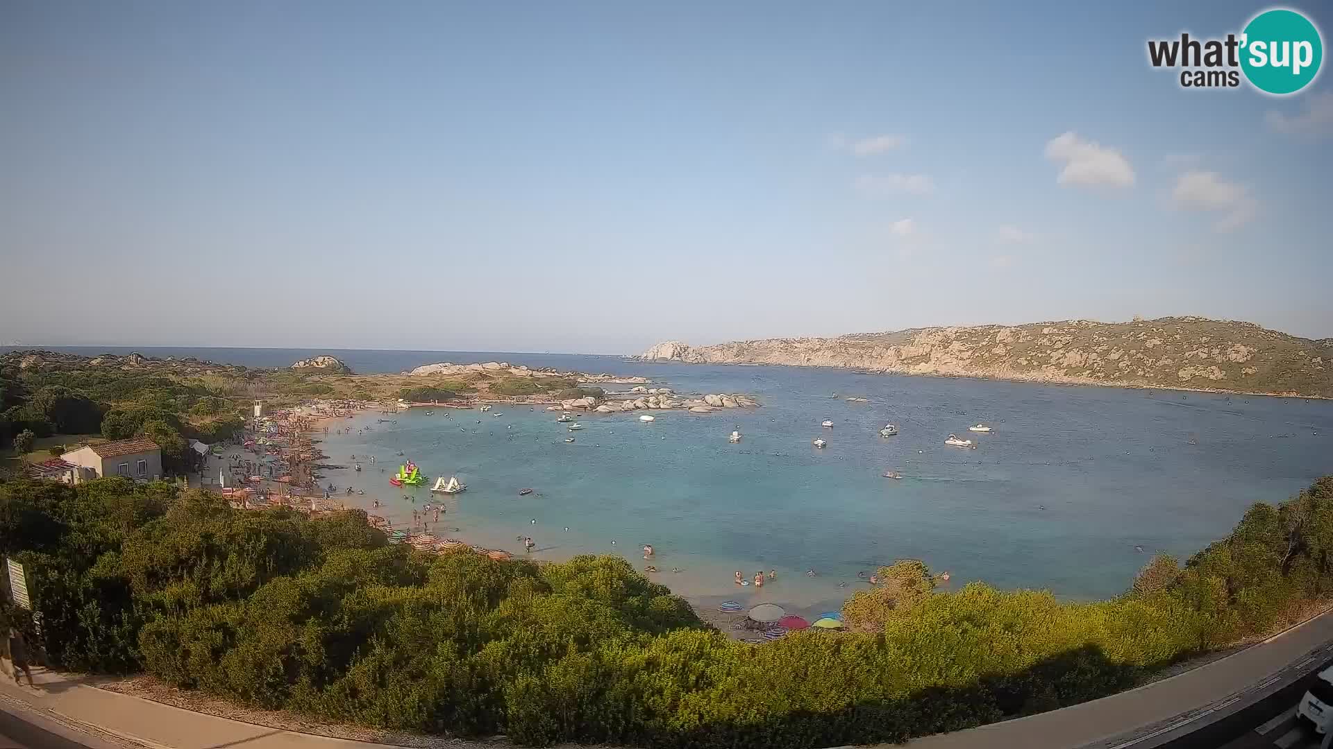 Webcam Rena di Levante – Live View from Capo Testa