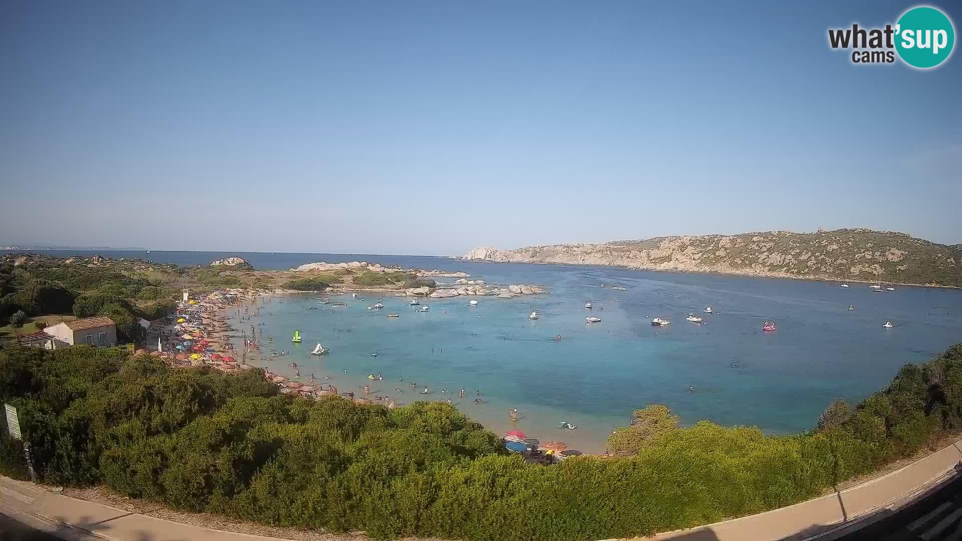 Webcam Rena di Levante – Vista live da Capo Testa