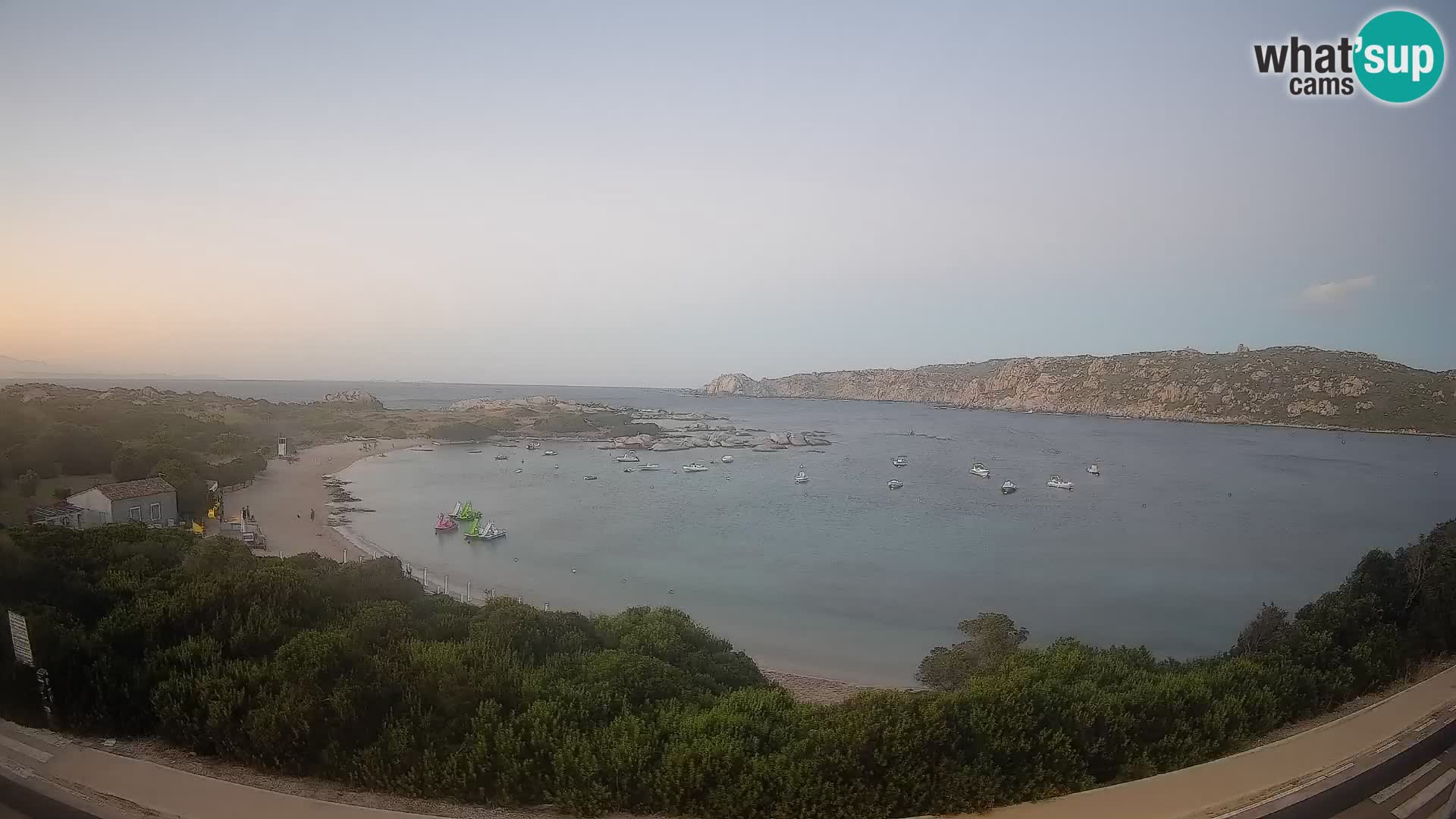 Web kamera Rena di Levante – Pogled uživo s Capo Testa