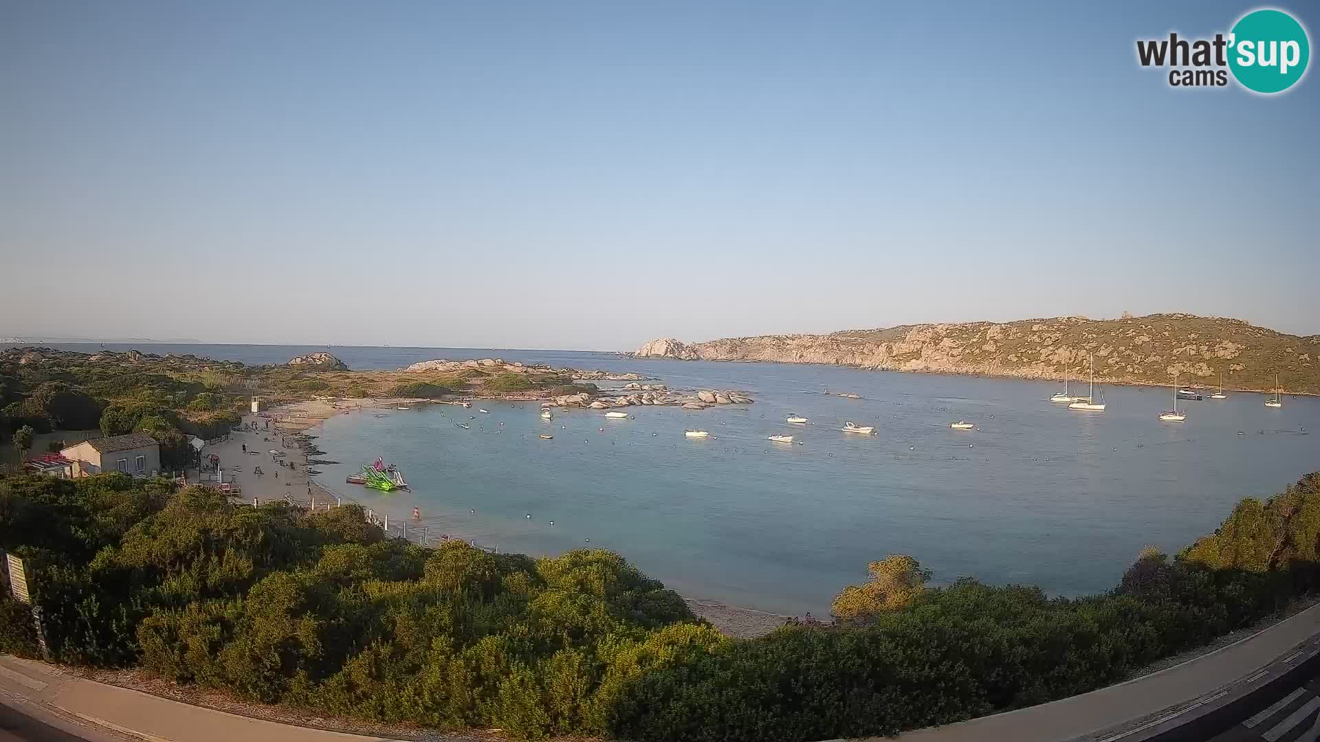 Webcam Rena di Levante – Vue en direct depuis Capo Testa