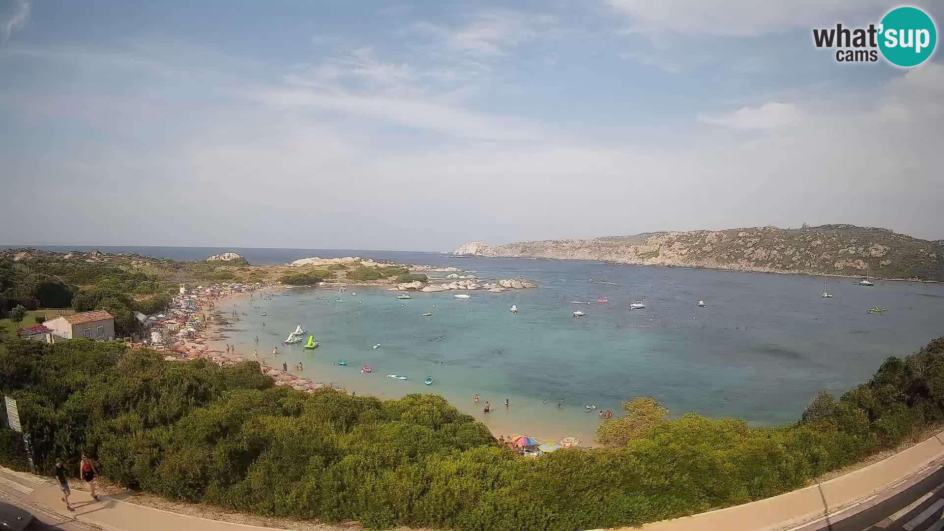 Webcam Rena di Levante – Live View from Capo Testa
