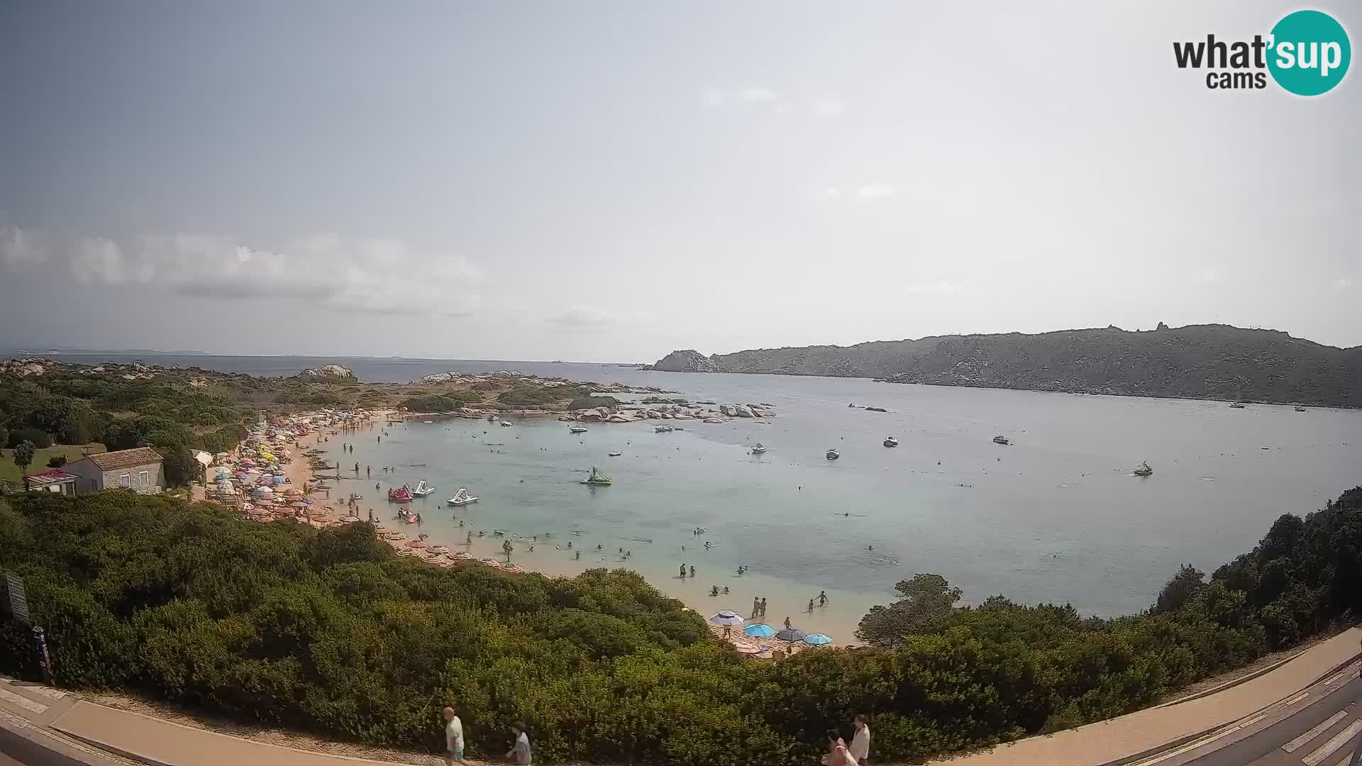 Webcam Rena di Levante – Live View from Capo Testa