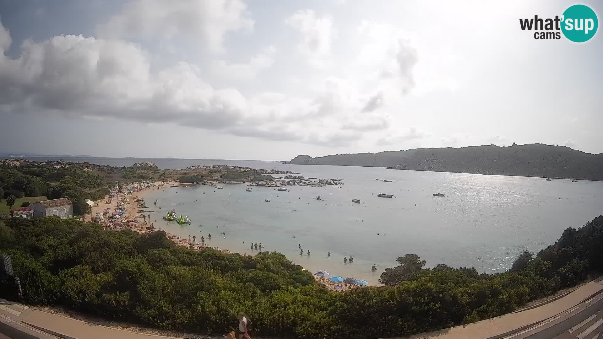 Webcam Rena di Levante – Live View from Capo Testa