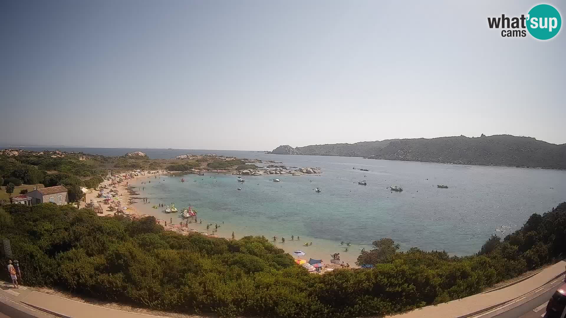 Spletna kamera Rena di Levante – Pogled v živo na Capo Testa