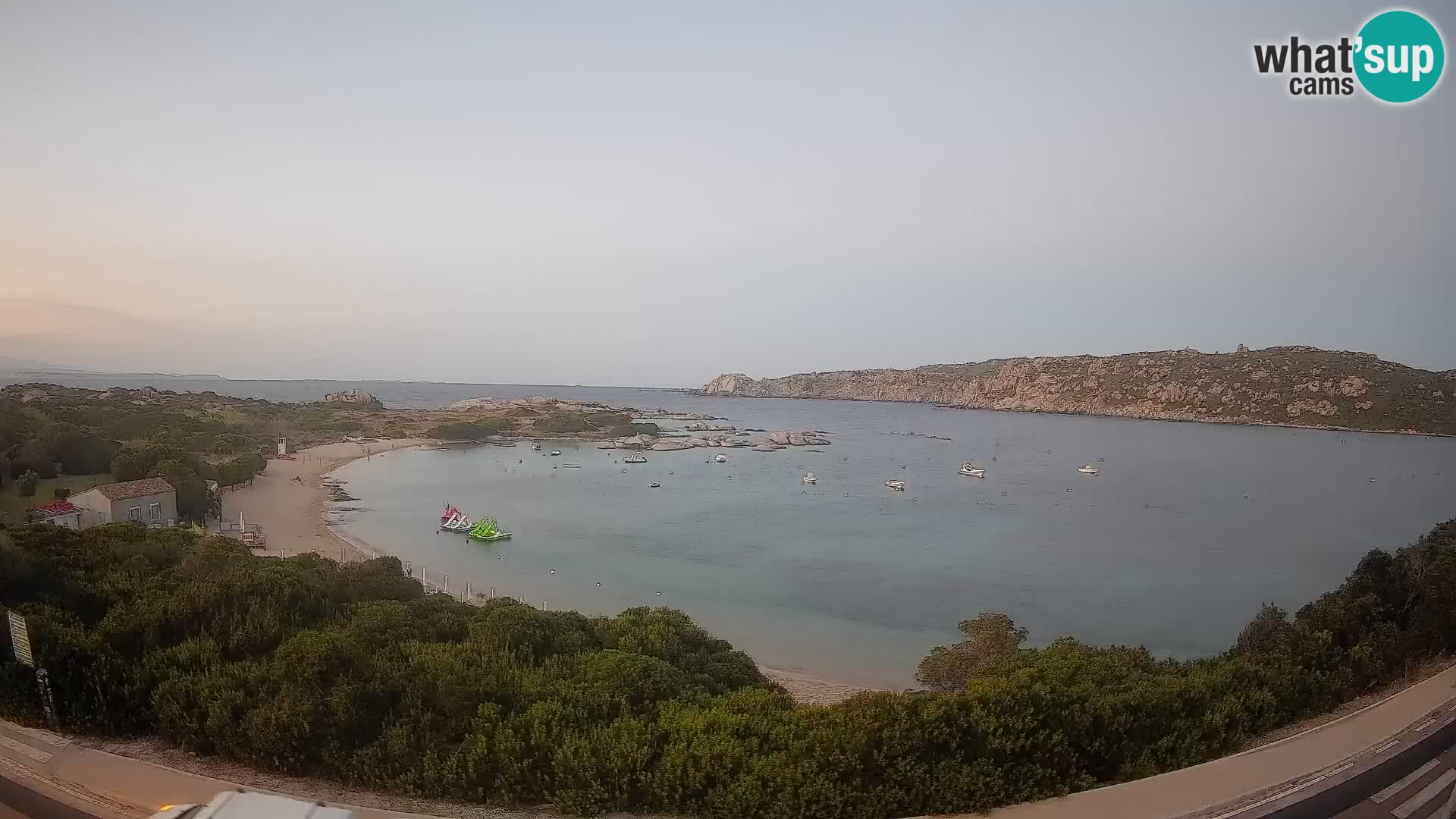 Webcam Rena di Levante – Live View from Capo Testa