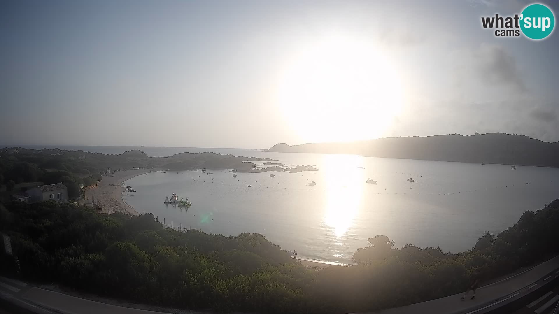 Webcam Rena di Levante – Live View from Capo Testa