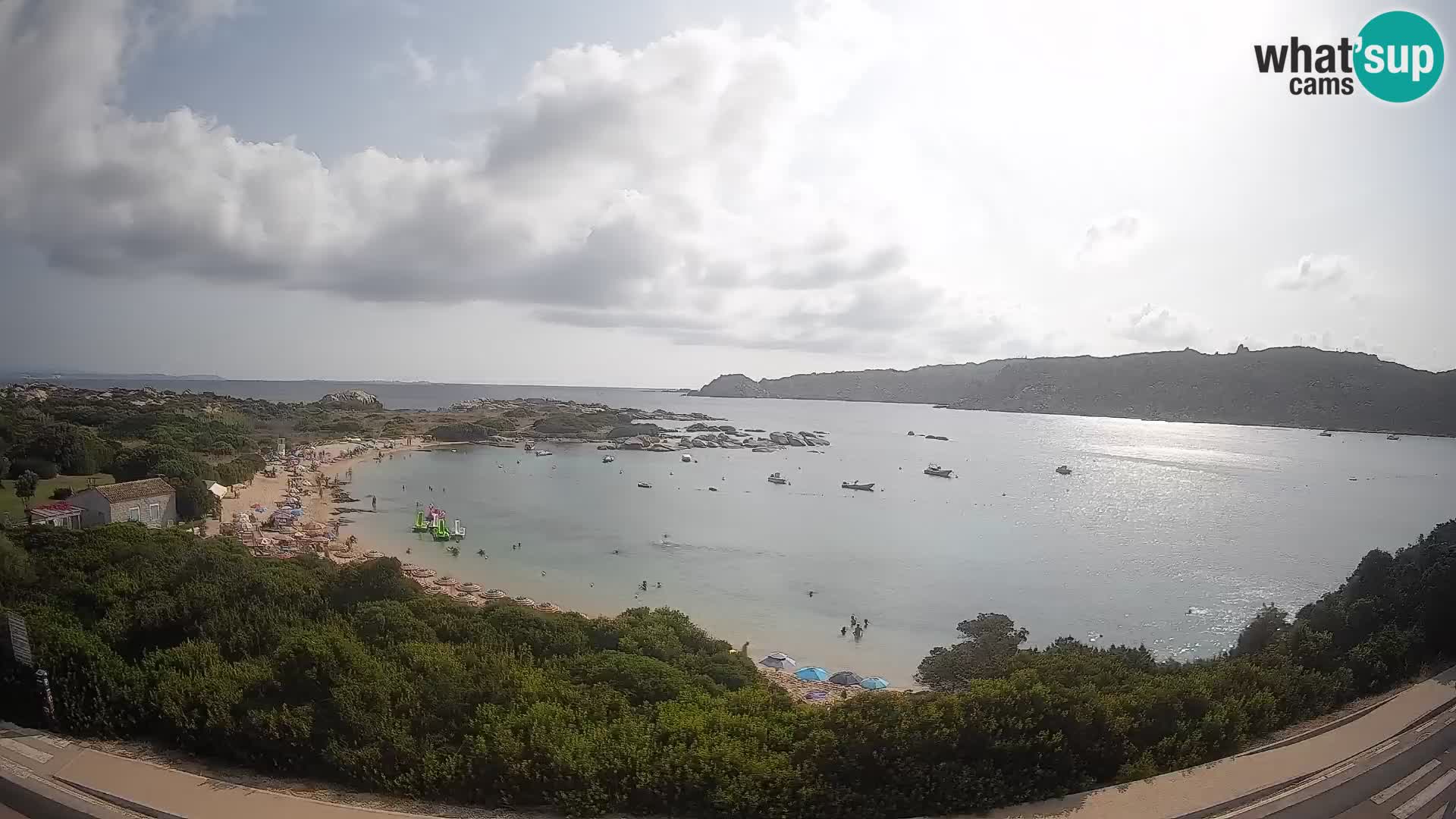 Webcam Rena di Levante – Vue en direct depuis Capo Testa