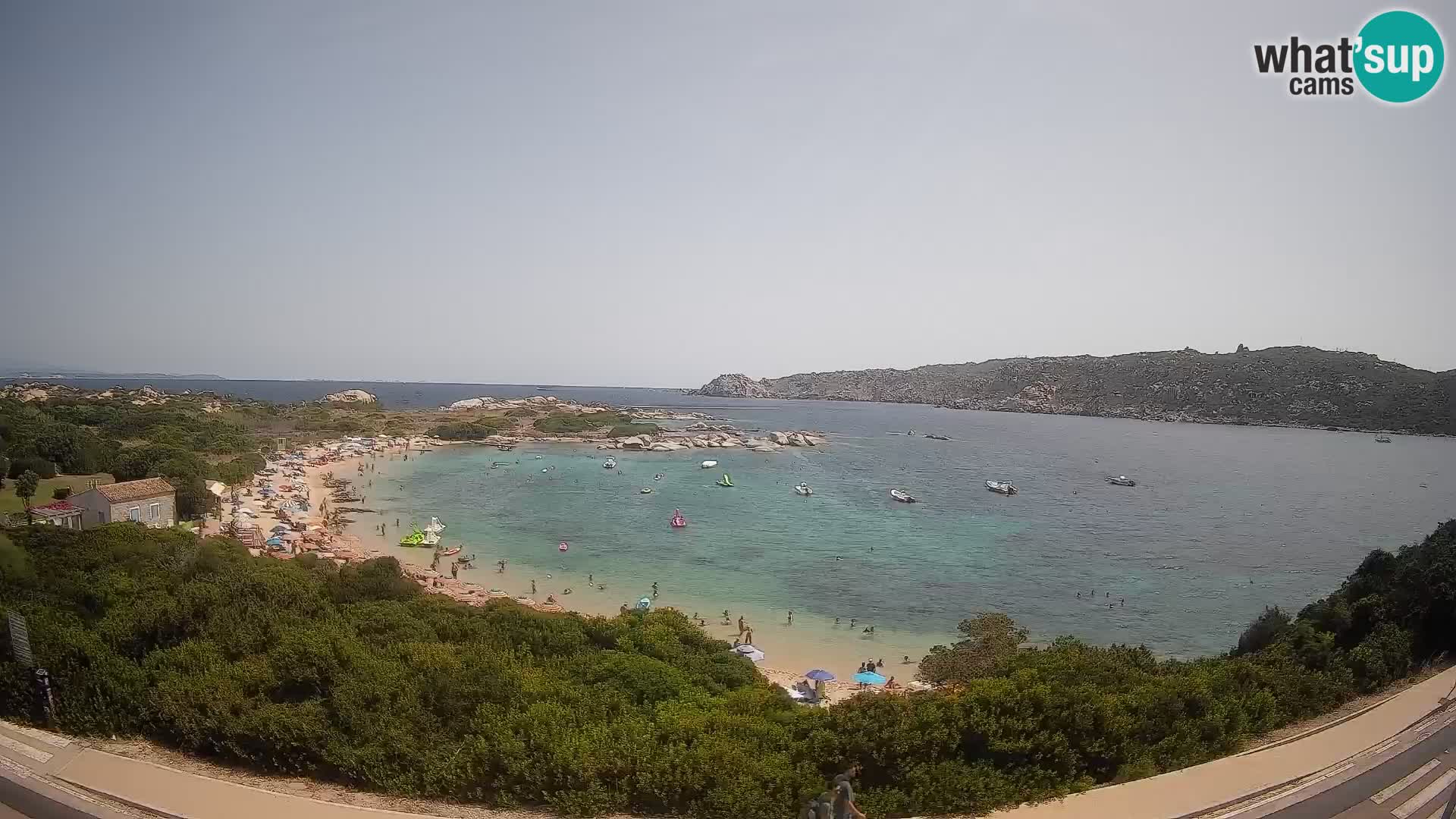 Webcam Rena di Levante – Live View from Capo Testa
