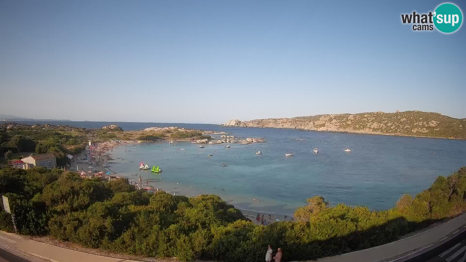 Webcam Rena di Levante – Live View from Capo Testa