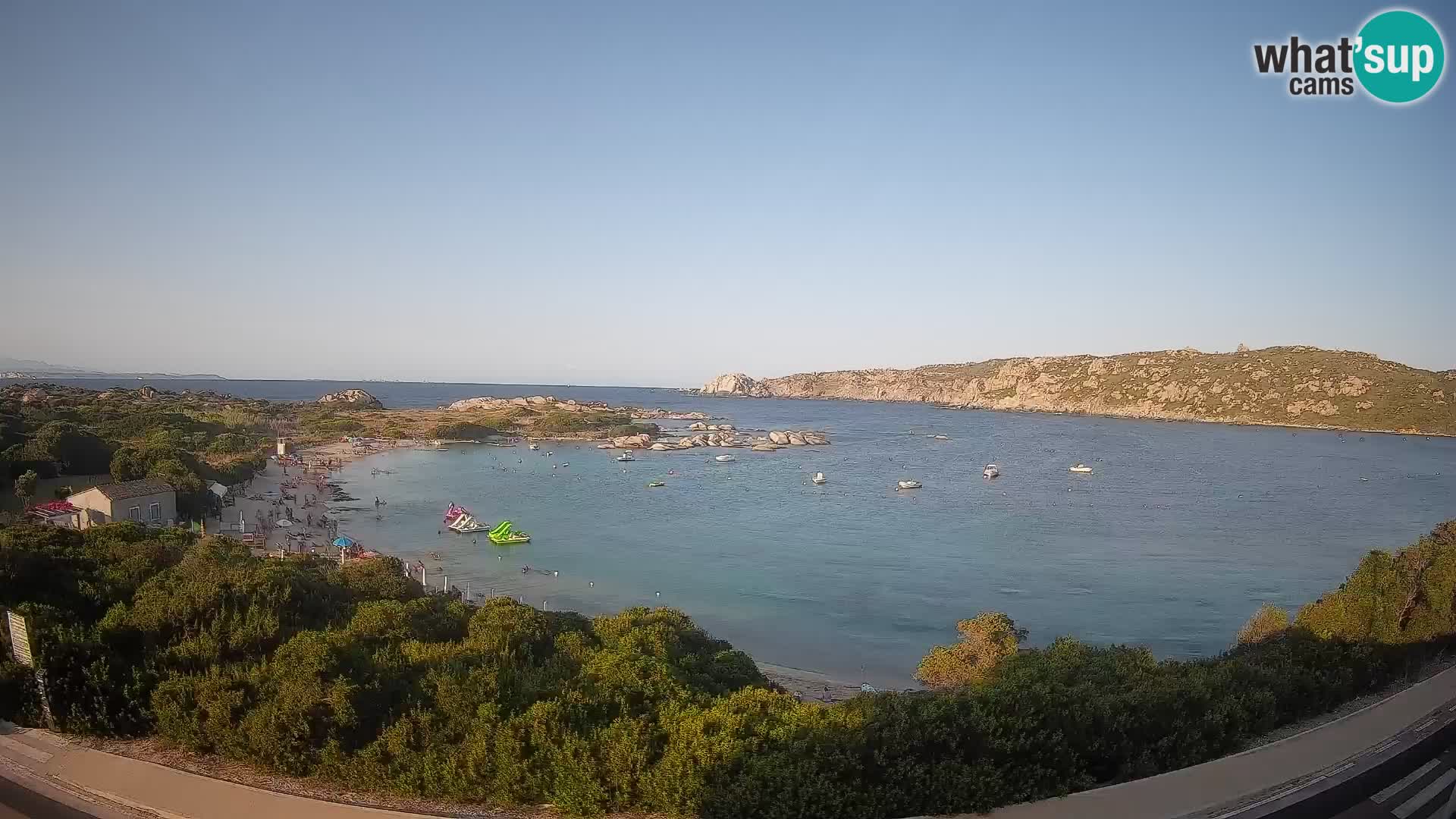 Webcam Rena di Levante – Vue en direct depuis Capo Testa
