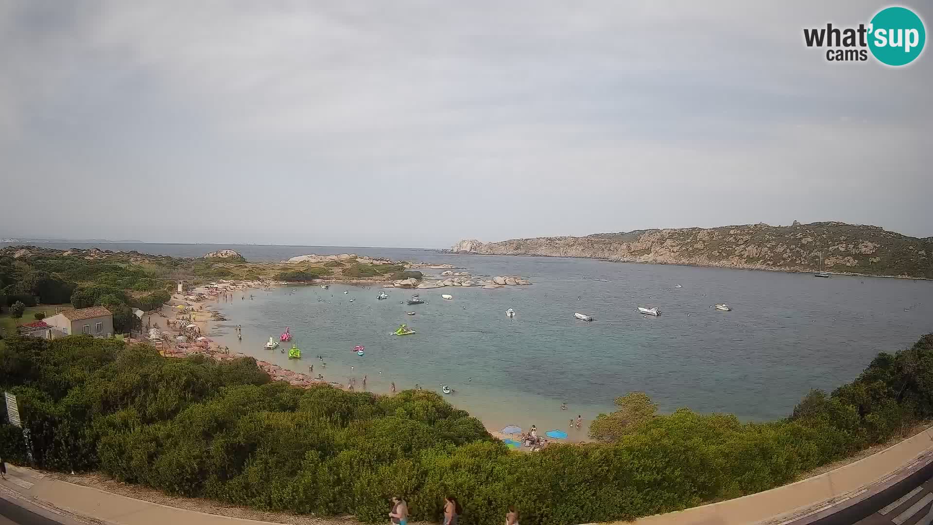 Webcam Rena di Levante – Live View from Capo Testa