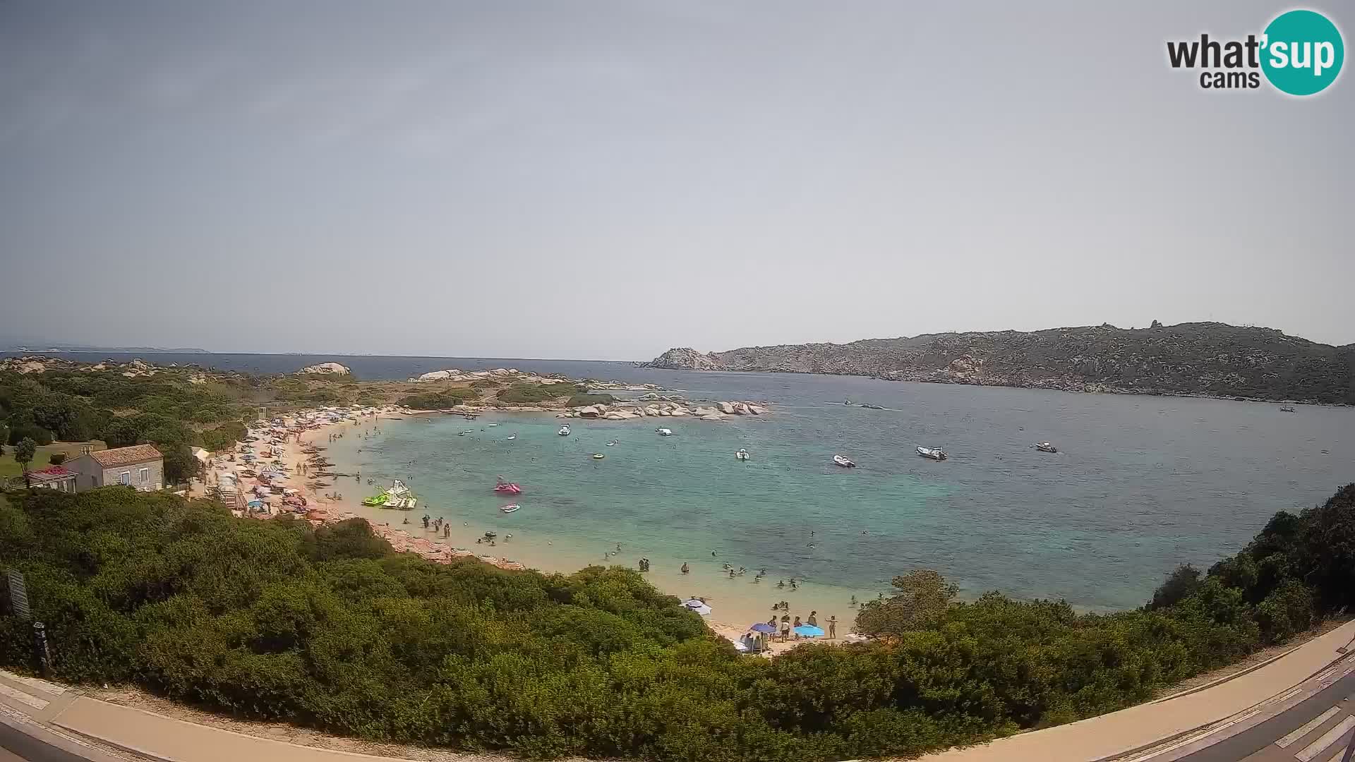 Webcam Rena di Levante – Live View from Capo Testa