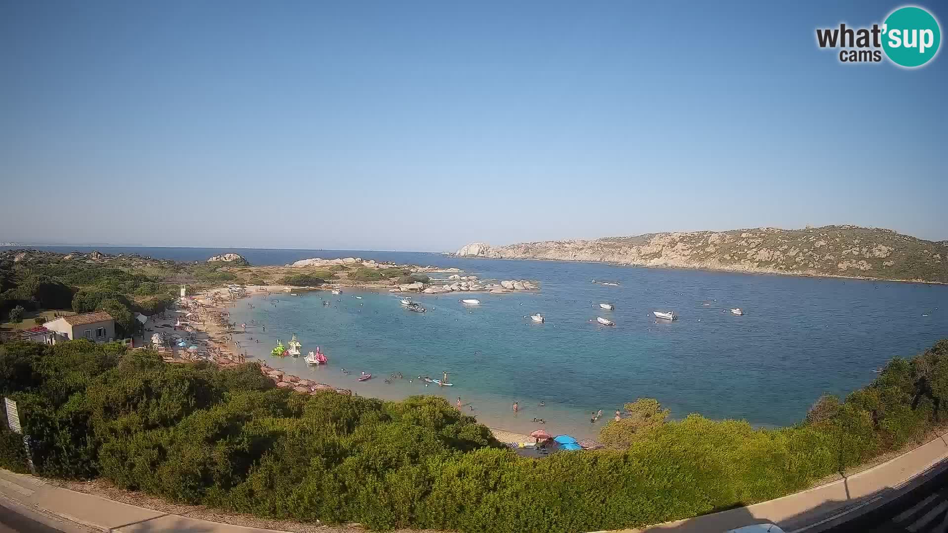 Webcam Rena di Levante – Vista live da Capo Testa