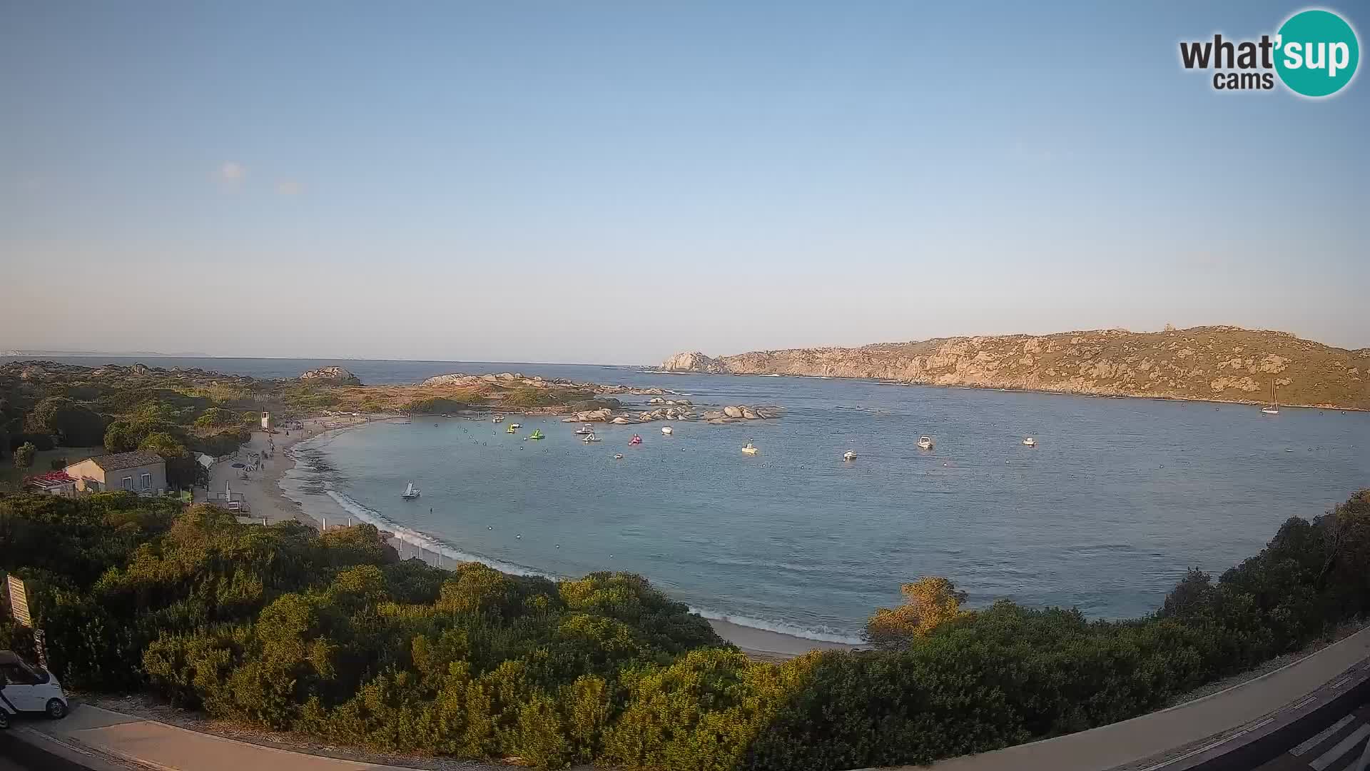 Webcam Rena di Levante – Live View from Capo Testa