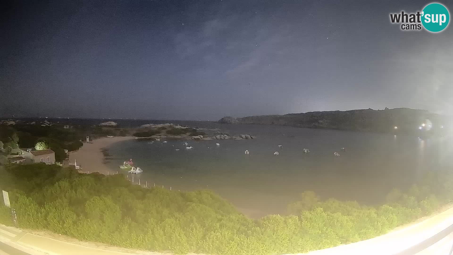 Web kamera Rena di Levante – Pogled uživo s Capo Testa