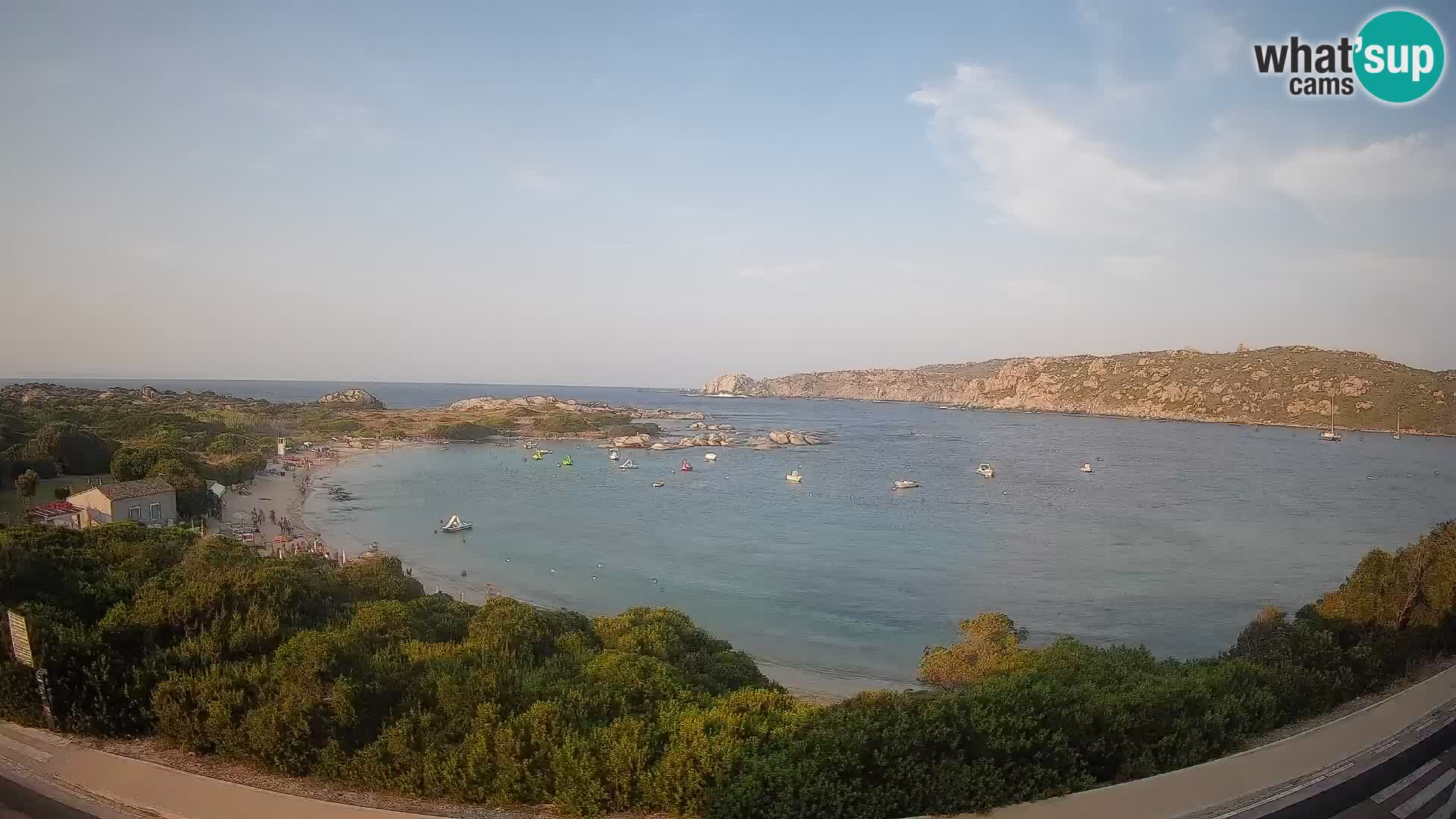 Webcam Rena di Levante – Live View from Capo Testa