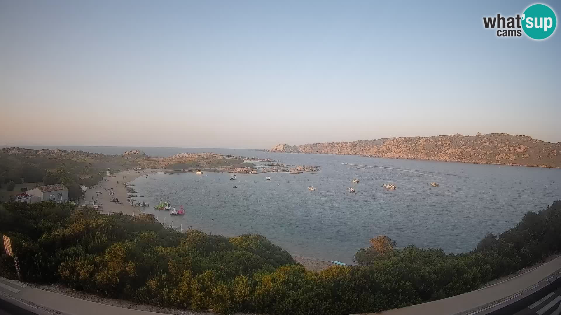 Webcam Rena di Levante – Live View from Capo Testa