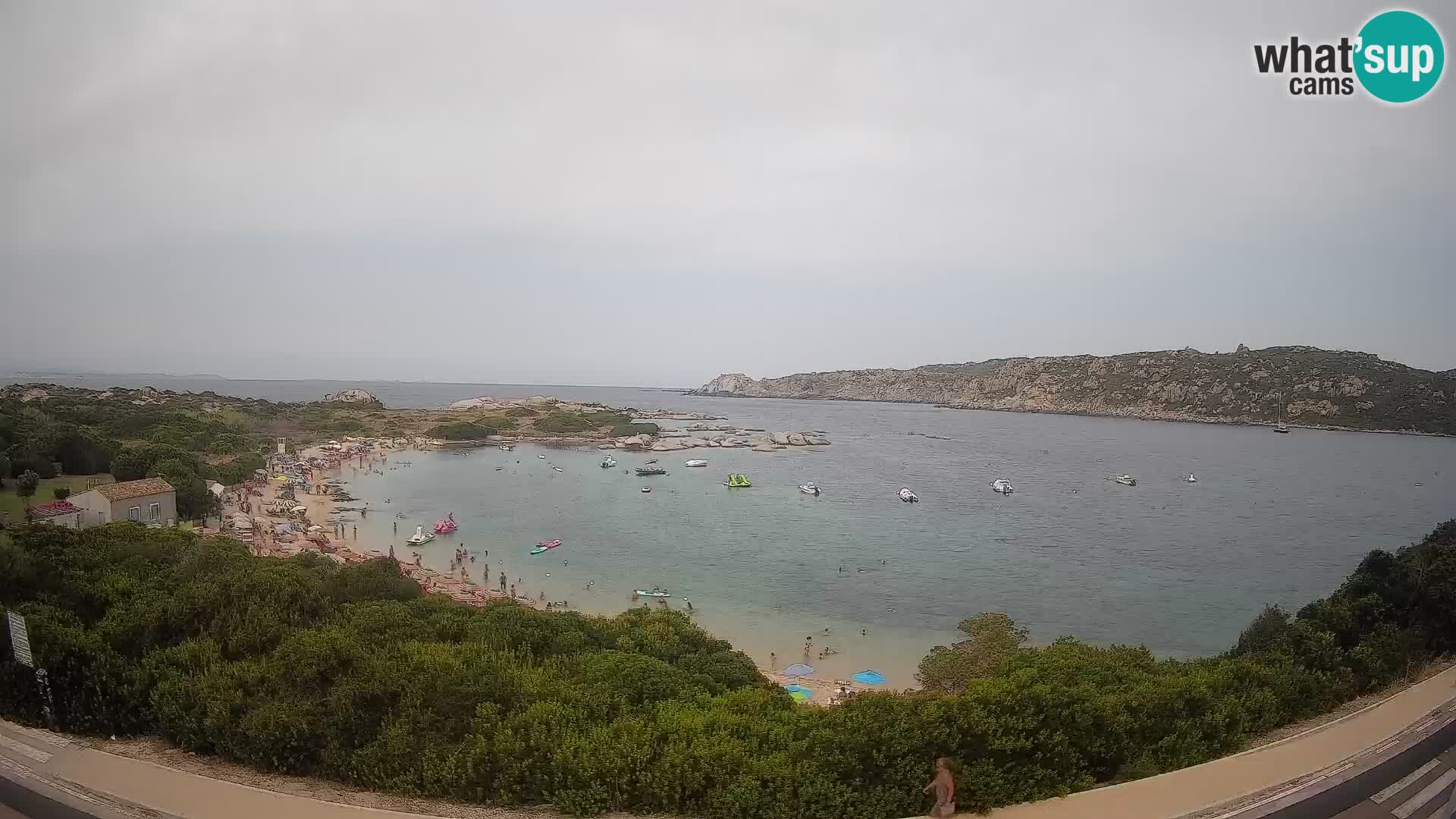 Spletna kamera Rena di Levante – Pogled v živo na Capo Testa