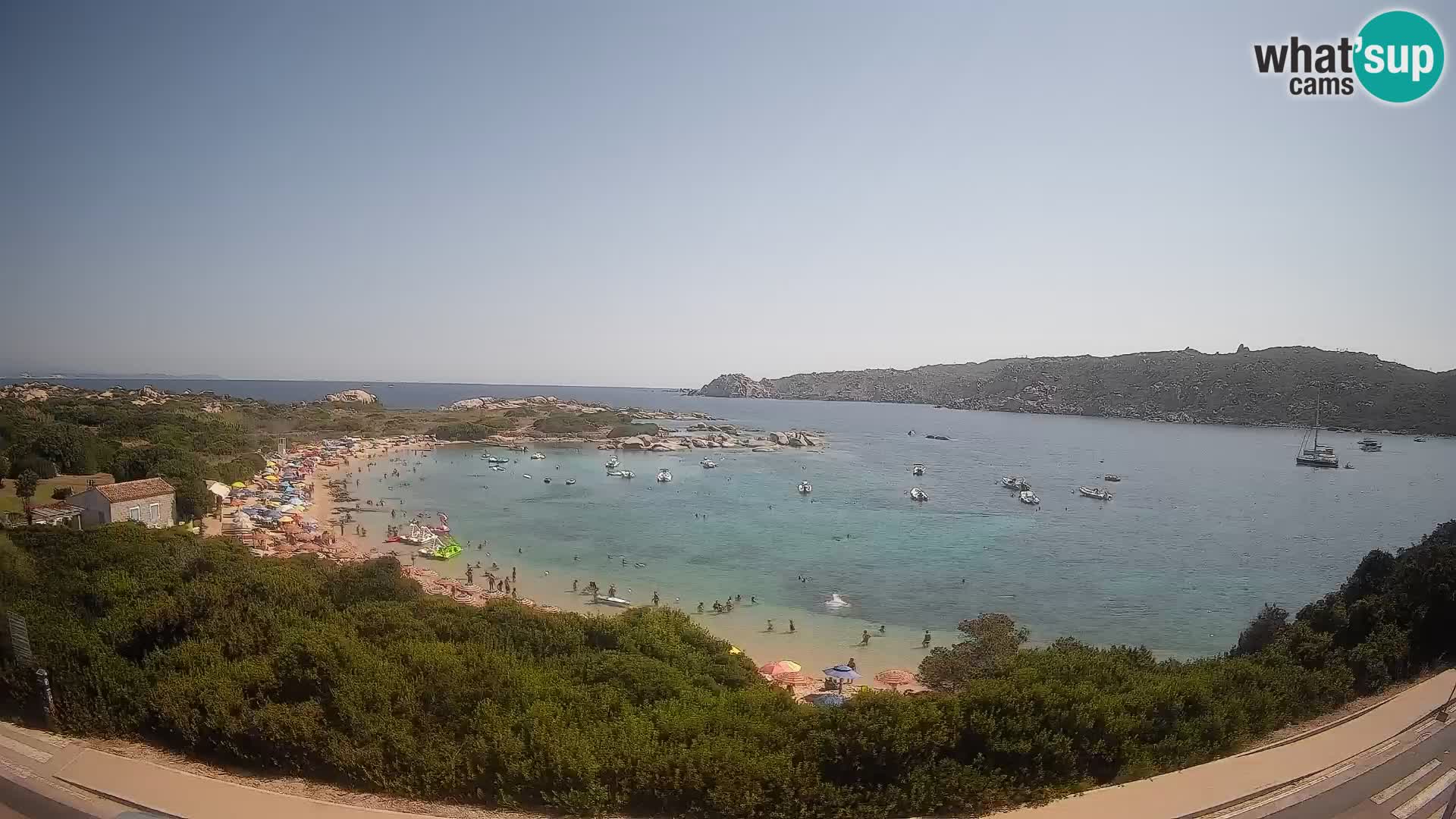 Webcam Rena di Levante – Vue en direct depuis Capo Testa