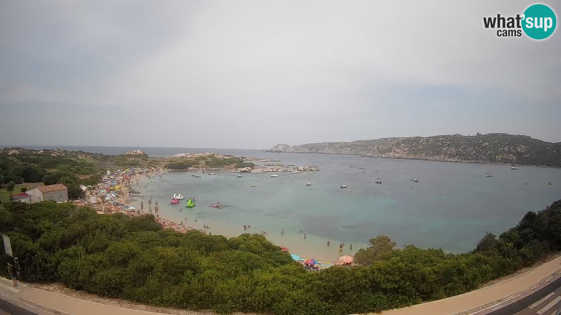 Webcam Rena di Levante – Live View from Capo Testa