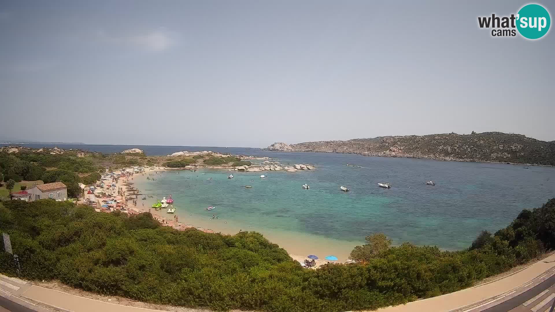 Spletna kamera Rena di Levante – Pogled v živo na Capo Testa