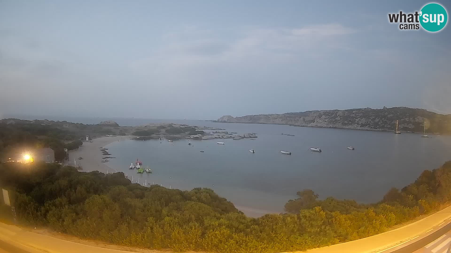 Web kamera Rena di Levante – Pogled uživo s Capo Testa