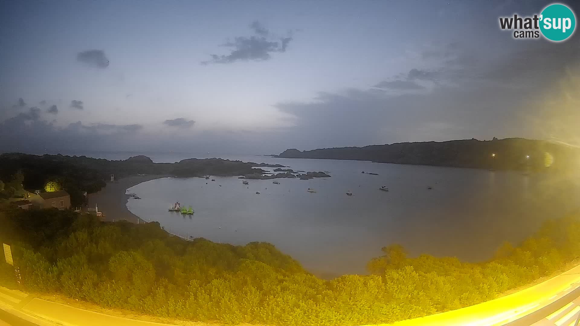 Webcam Rena di Levante – Live View from Capo Testa