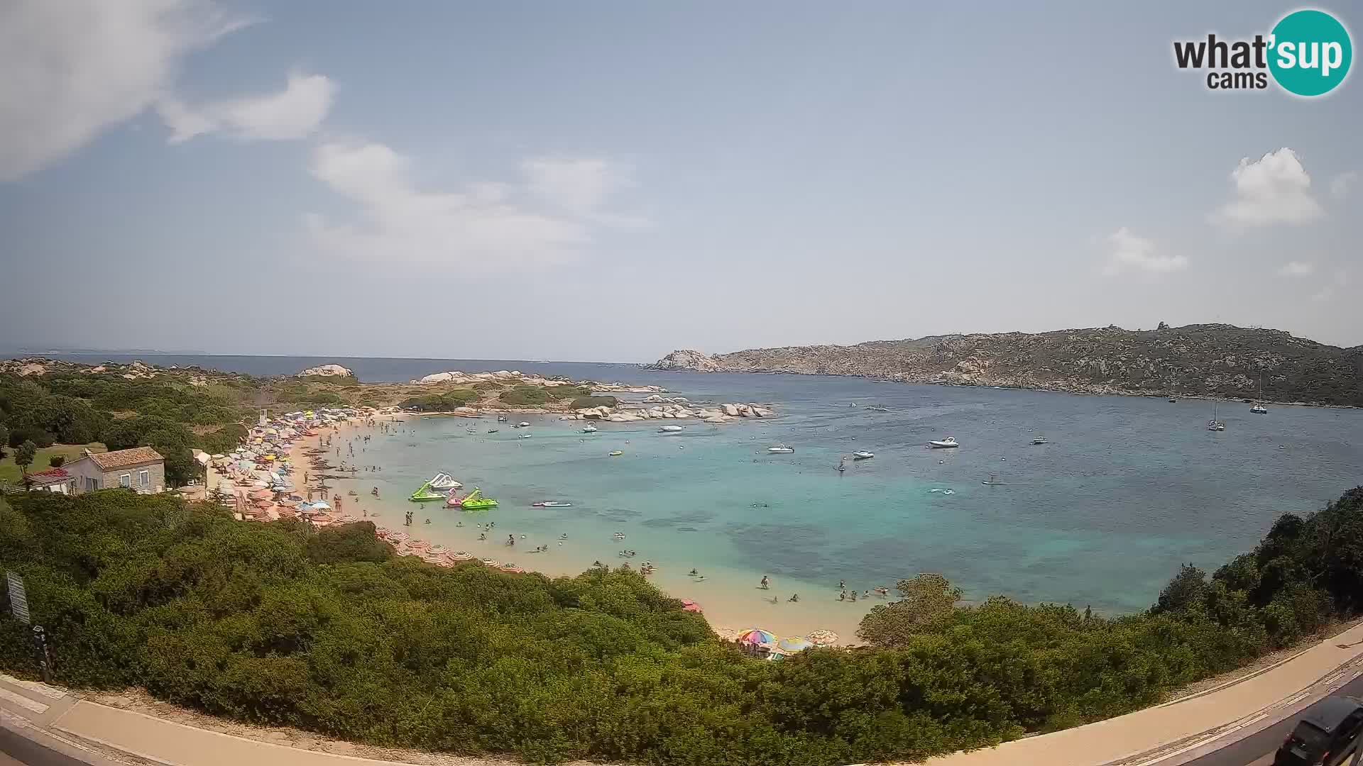 Webcam Rena di Levante – Vista live da Capo Testa
