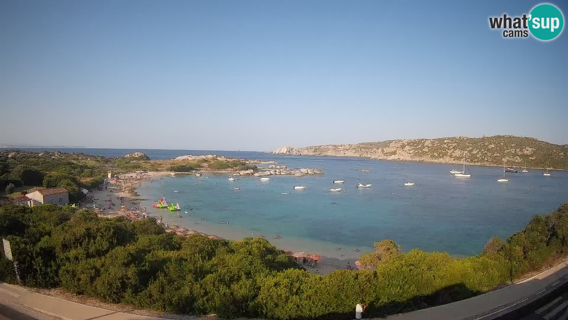 Webcam Rena di Levante – Vue en direct depuis Capo Testa