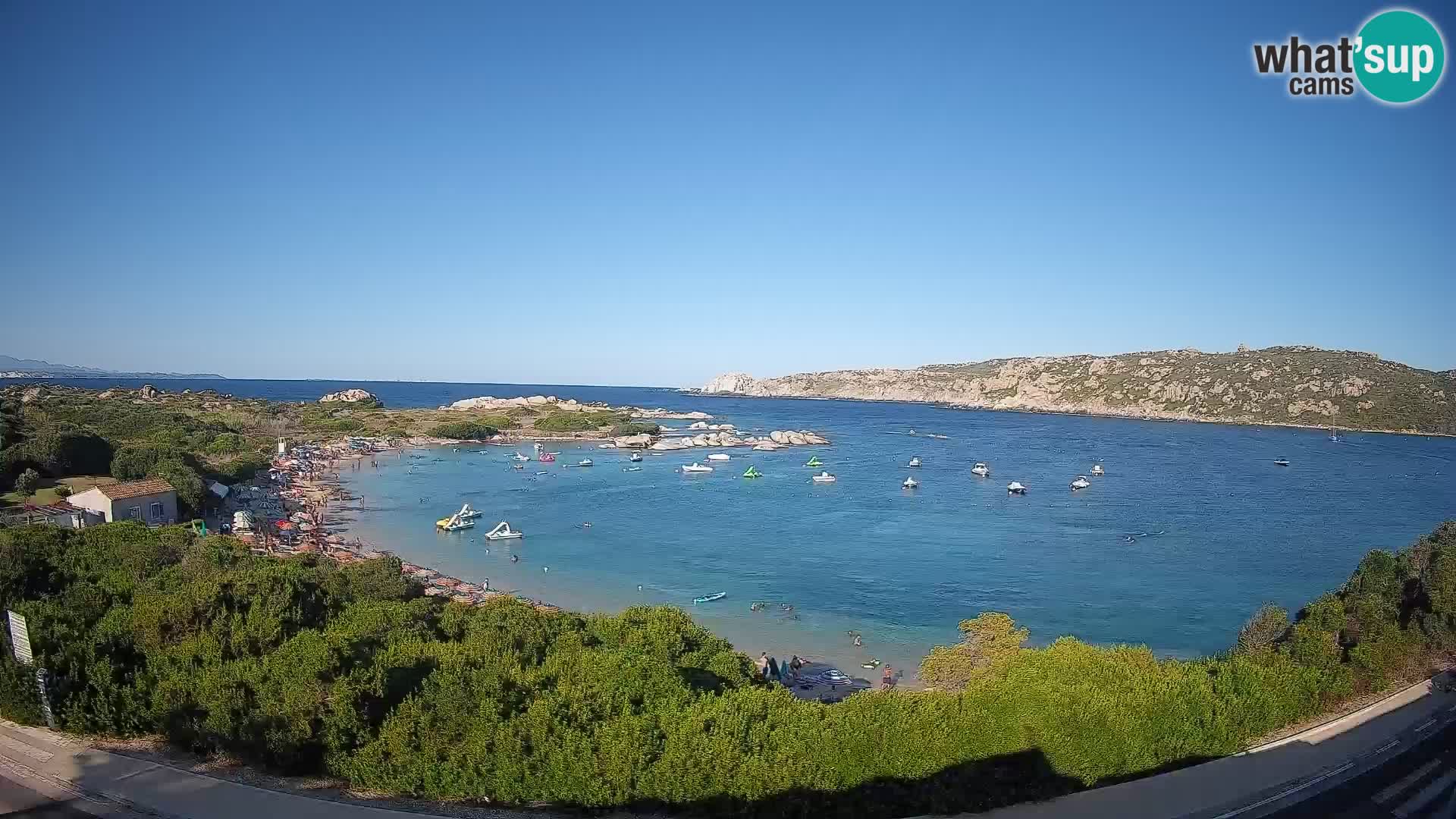 Webcam Rena di Levante – Vista live da Capo Testa