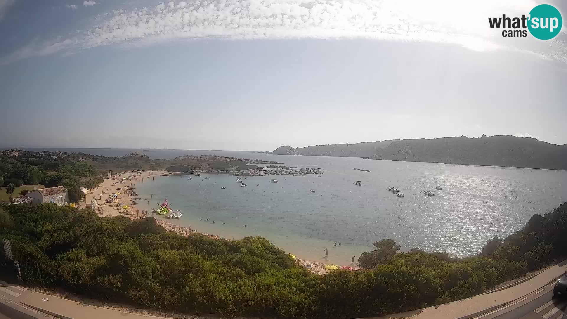 Webcam Rena di Levante – Vue en direct depuis Capo Testa