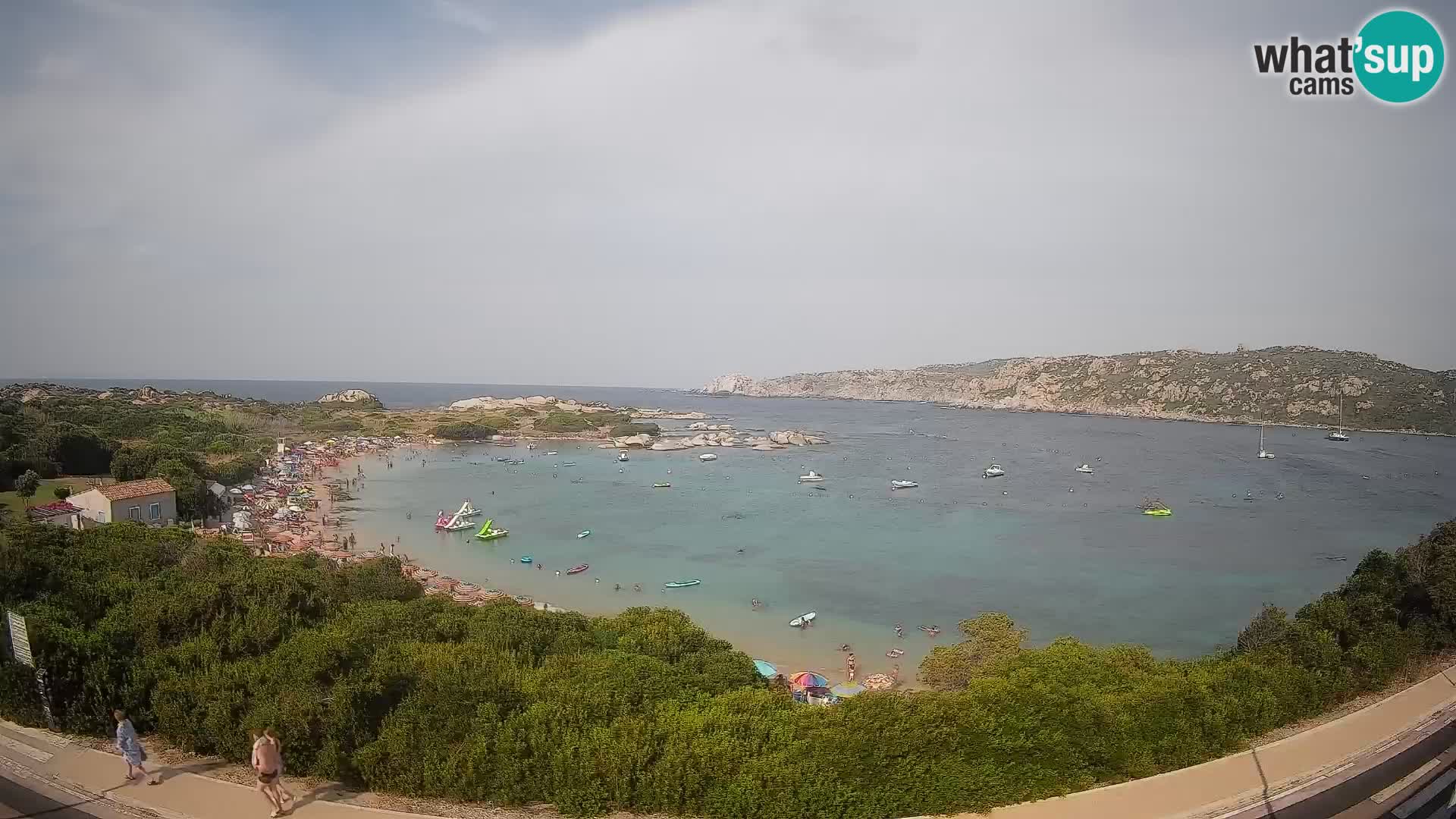 Webcam Rena di Levante – Live View from Capo Testa